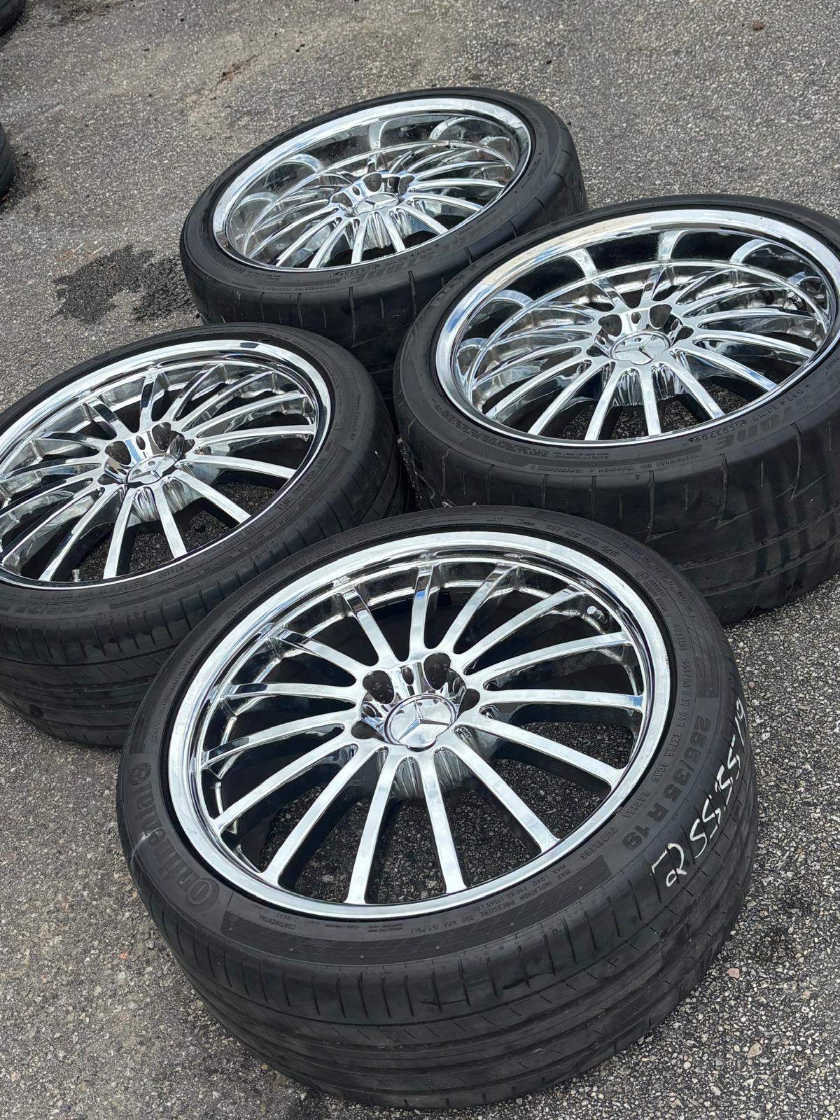 19 "Mandrus Millenium(5x112)+tires-SL/CLS /E Class/C Class/CLK - photo 2