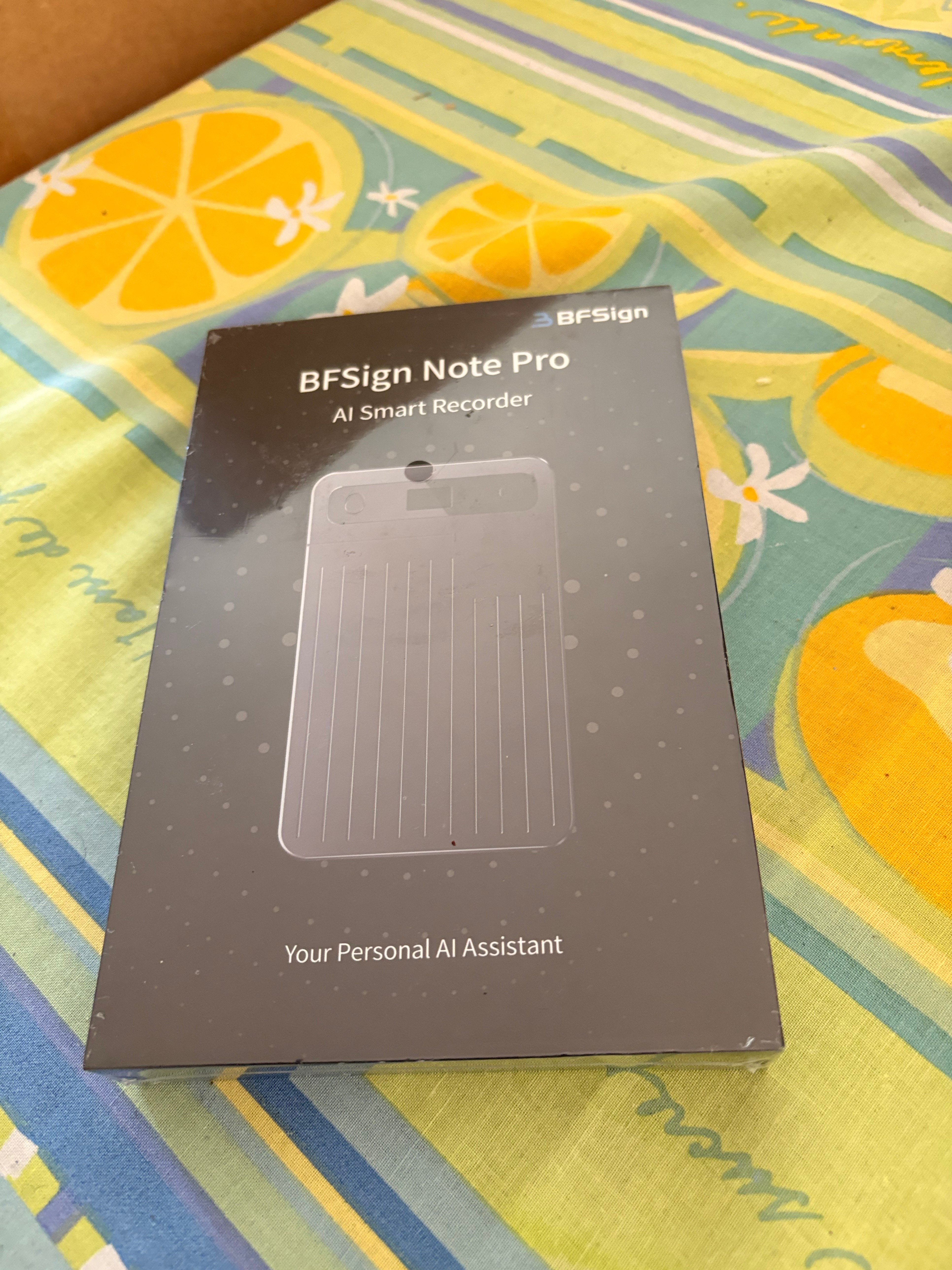 Note Pro AI Voice Recorder, 64GB AI Recorder with Transcription