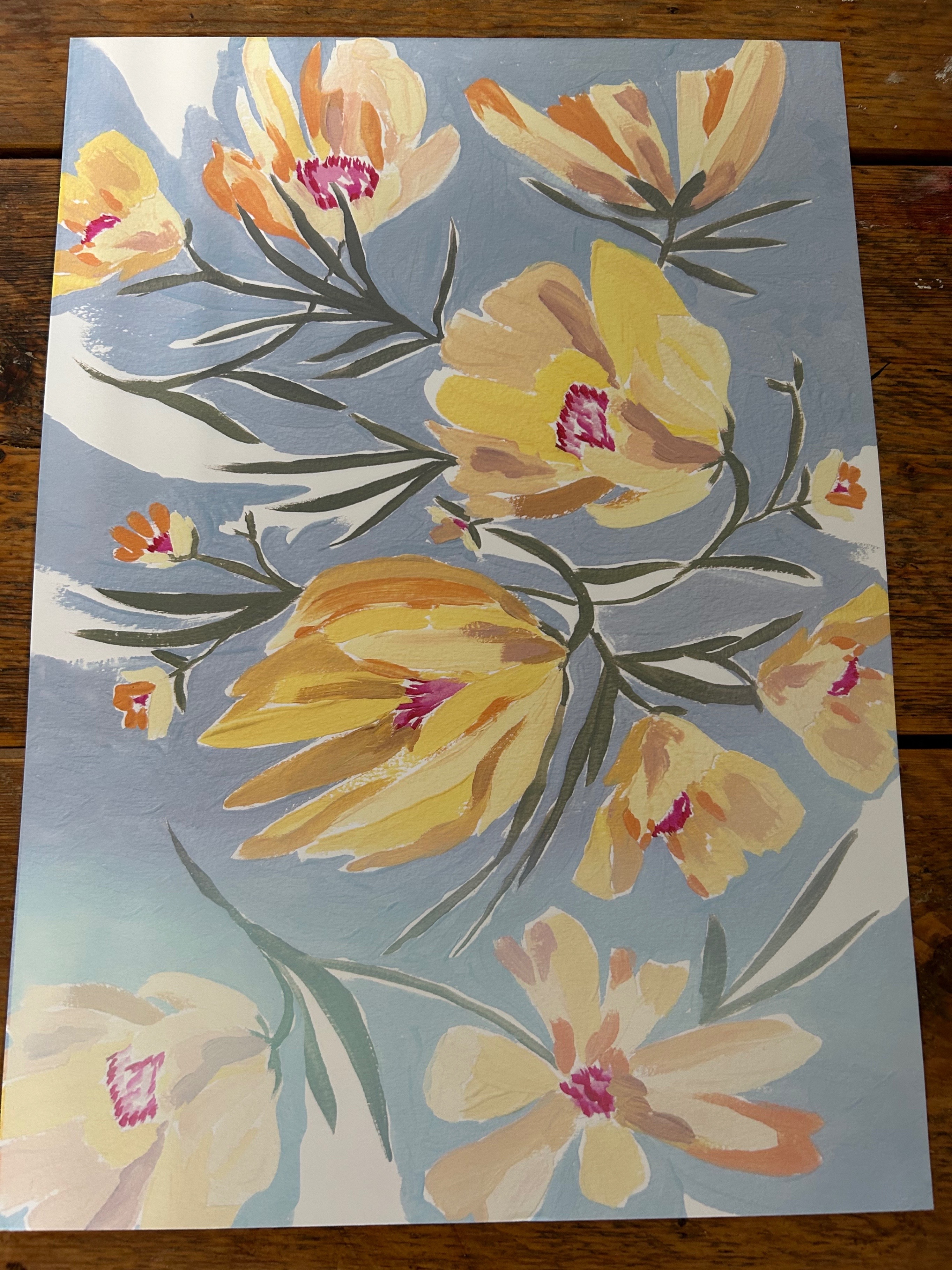 Floral Art Prints - 30cm W x 42cm L - photo 3