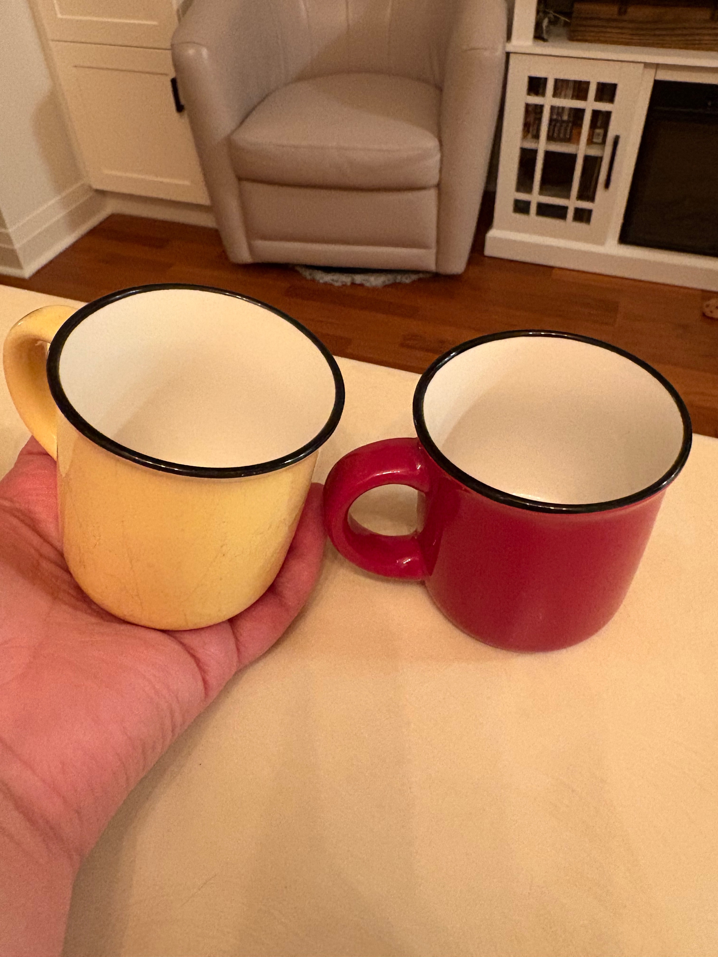 Set of 2 Ceramic Espresso Cups - photo 2