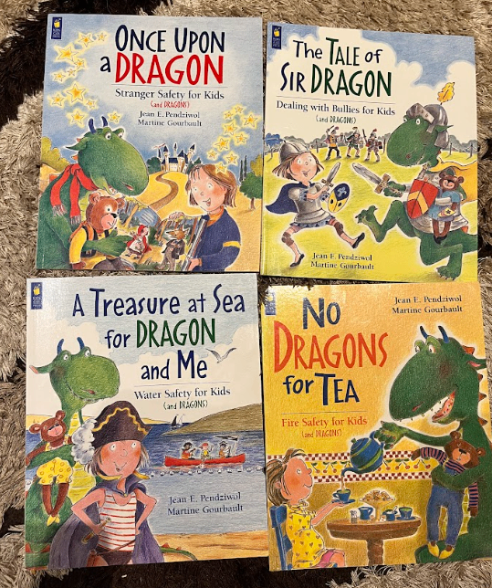 Jean E. Pendziwol's "Dragon and Me" safety series