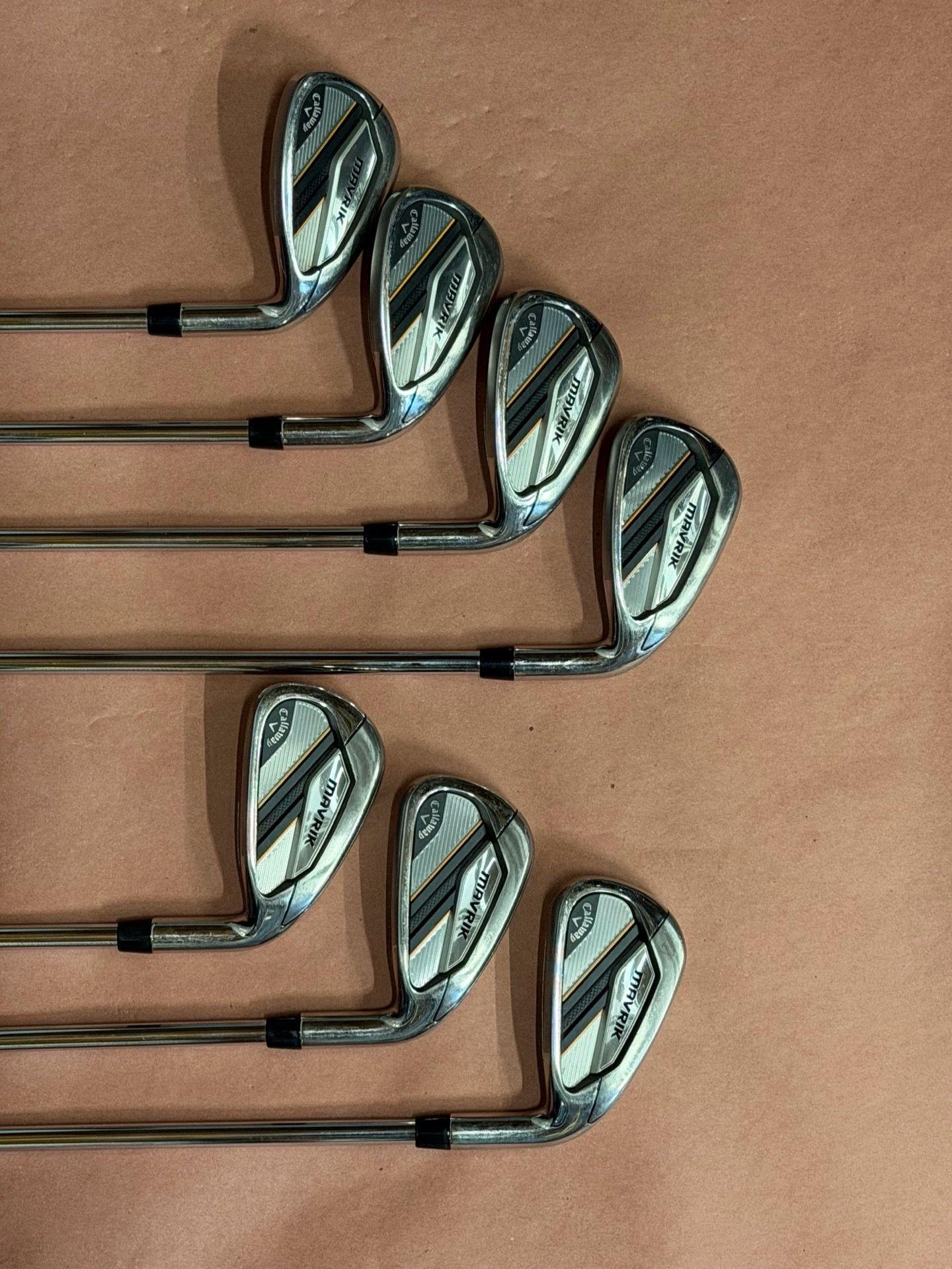 Callaway MAVRIK Iron Set 5-PW + AW – Stiff Flex