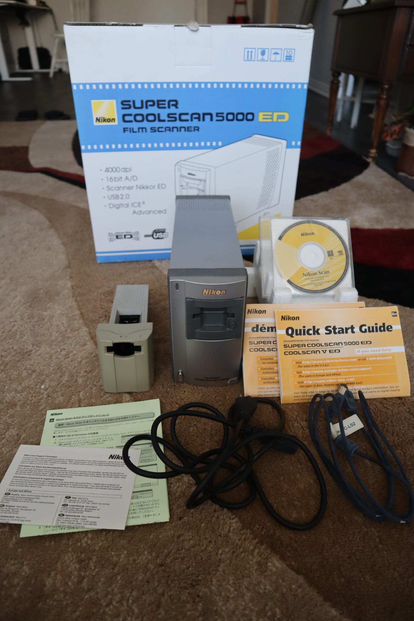 Nikon Super Coolscan 5000 ED Film Scanner