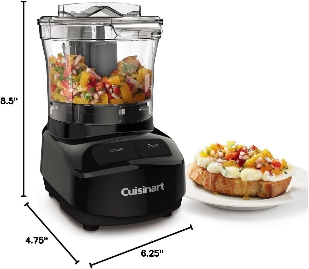 Cuisinart 3-Cup Mini Chopper/Grinder, Black - photo 3
