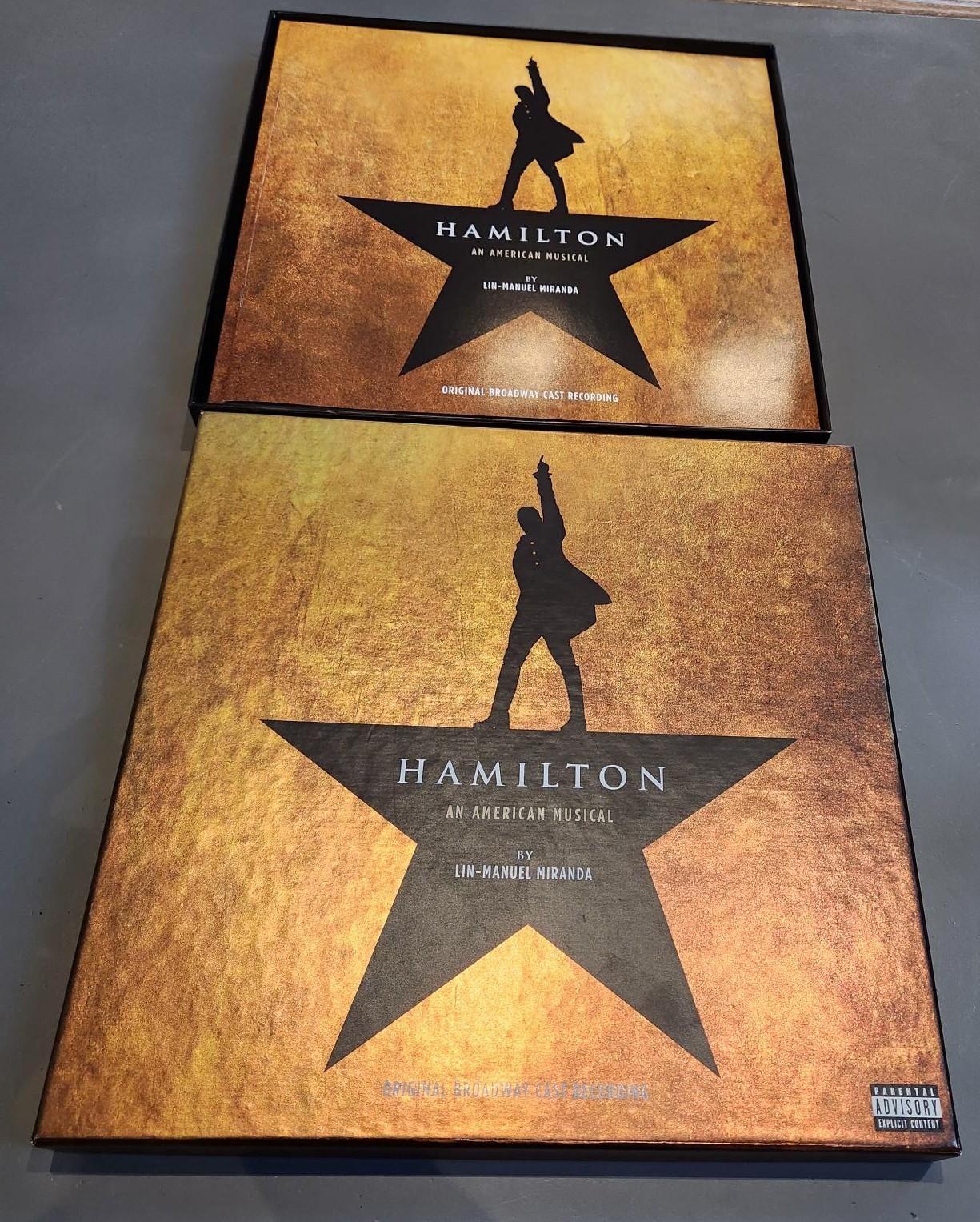 Hamilton Original Cast Box Set on 4 Records w/ Book - photo 2