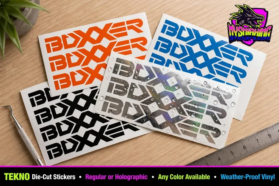 Vinyl Boxer Decal + Transfer Tape