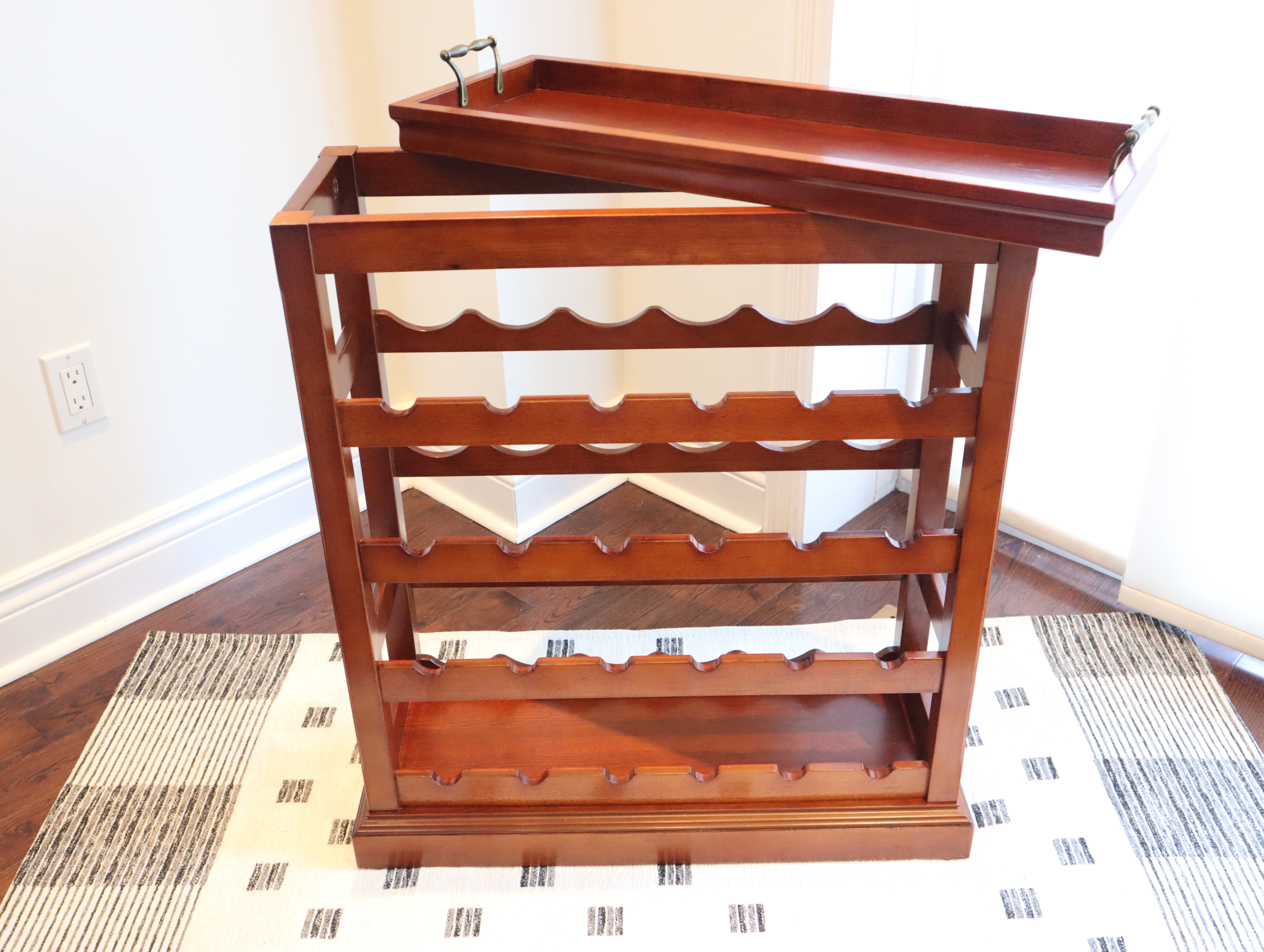 Bombay Furniture Co. Wine Rack with Removeable Tray - photo 5