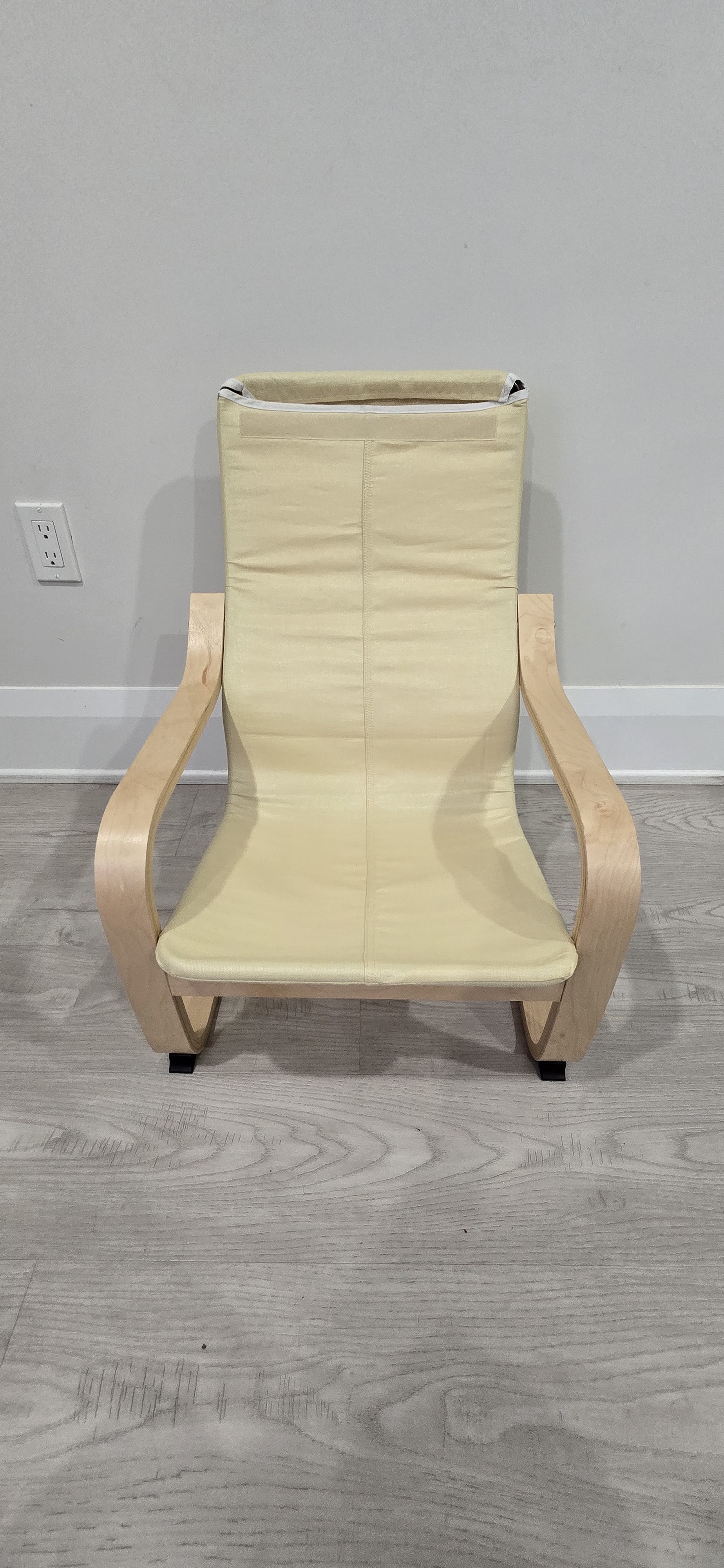 IKEA POÄNG Kids Armchair – Birch veneer/Dinosaur animal pattern - photo 2