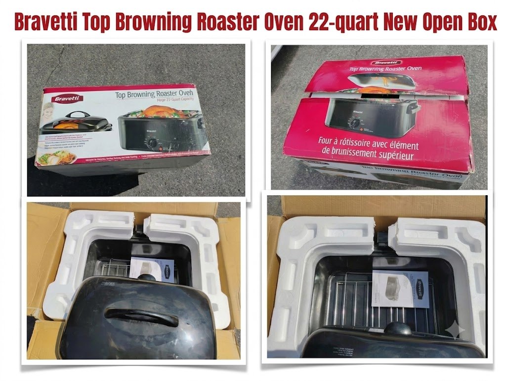 Bravetti Top Browning Roaster Oven