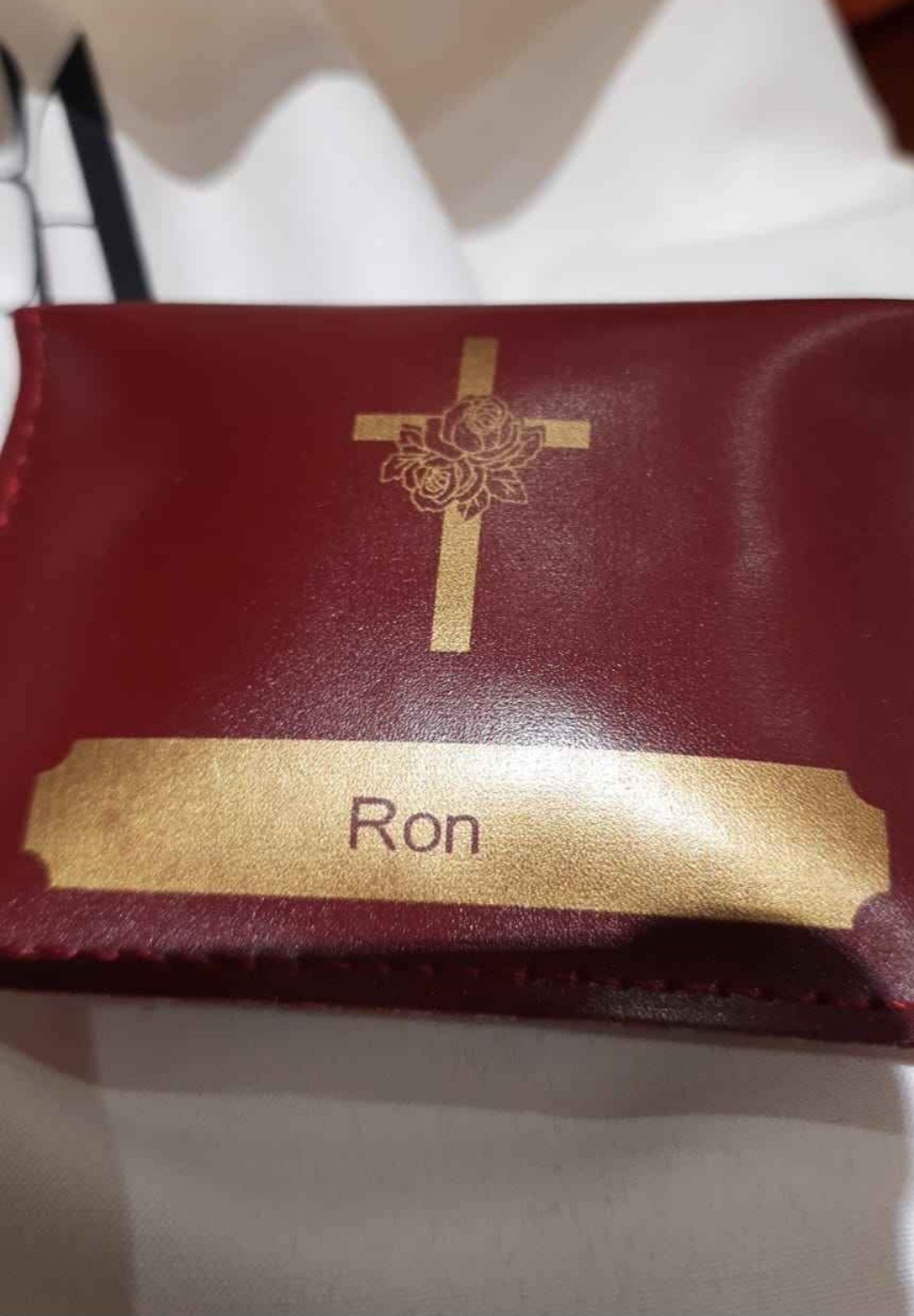 2 Vintage Rosaries with pouch Ron cross Imprint - photo 4