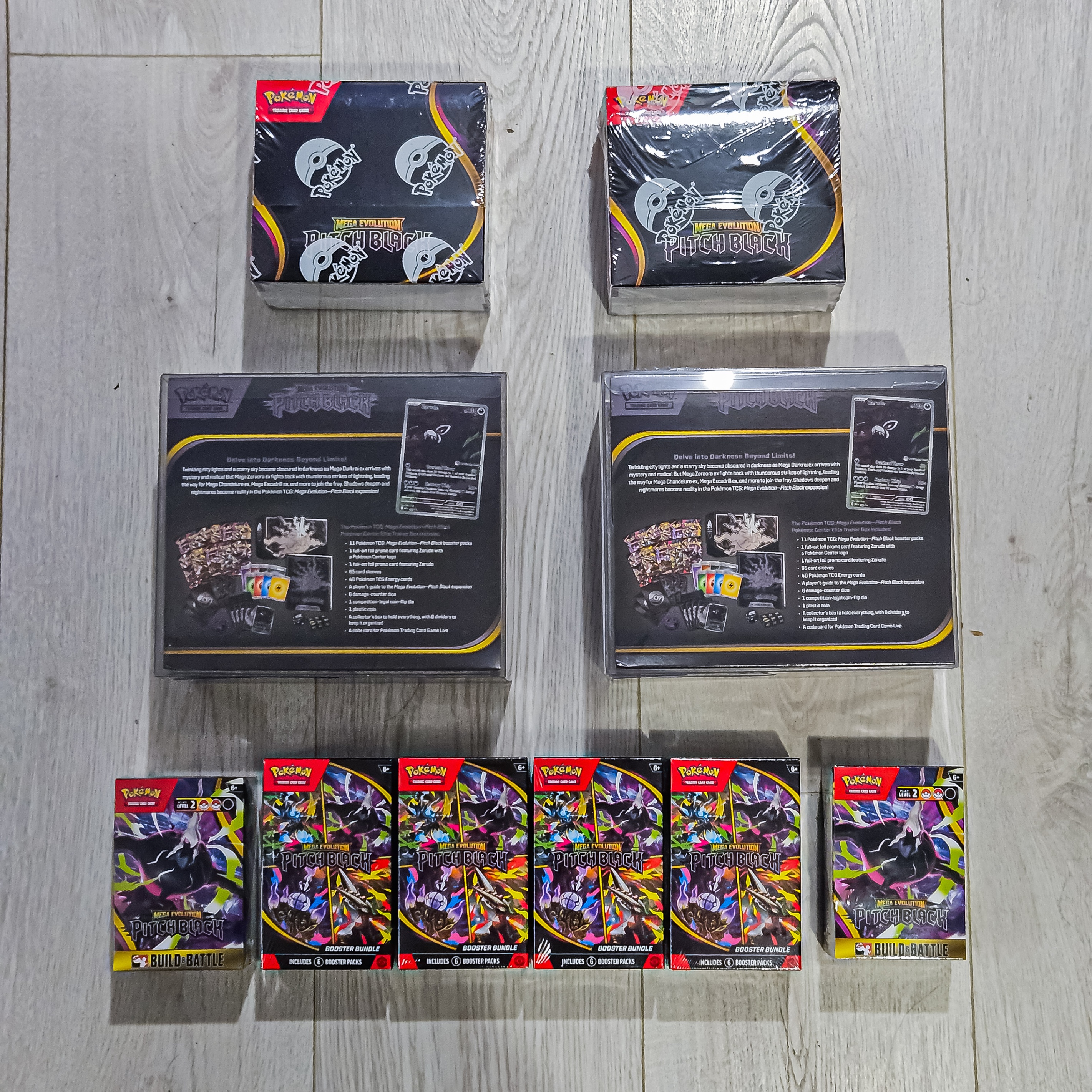 Pitch Black Booster Box, ETB, Booster Bundle, Build & Battle