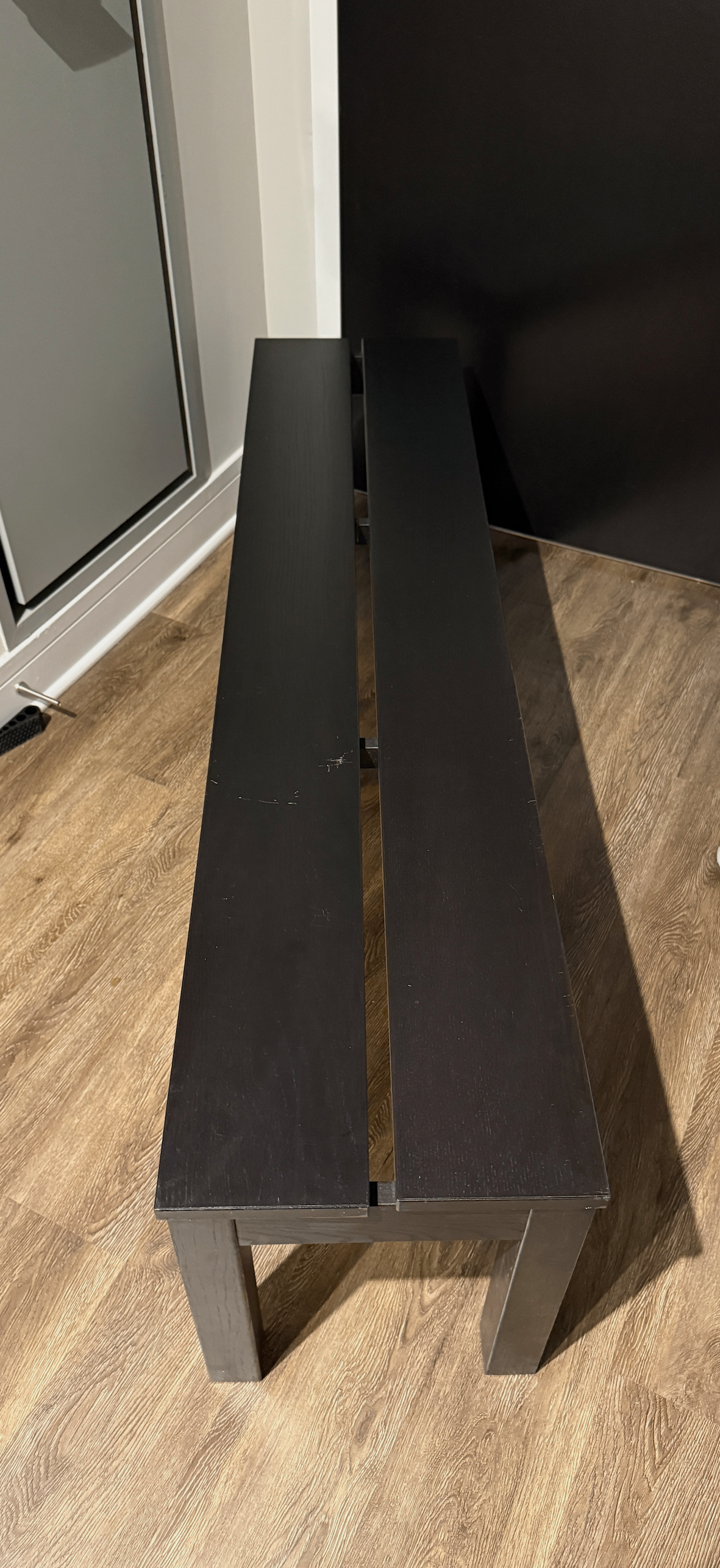 IKEA Bjursta Farmtable Bench - Black Finish - photo 2
