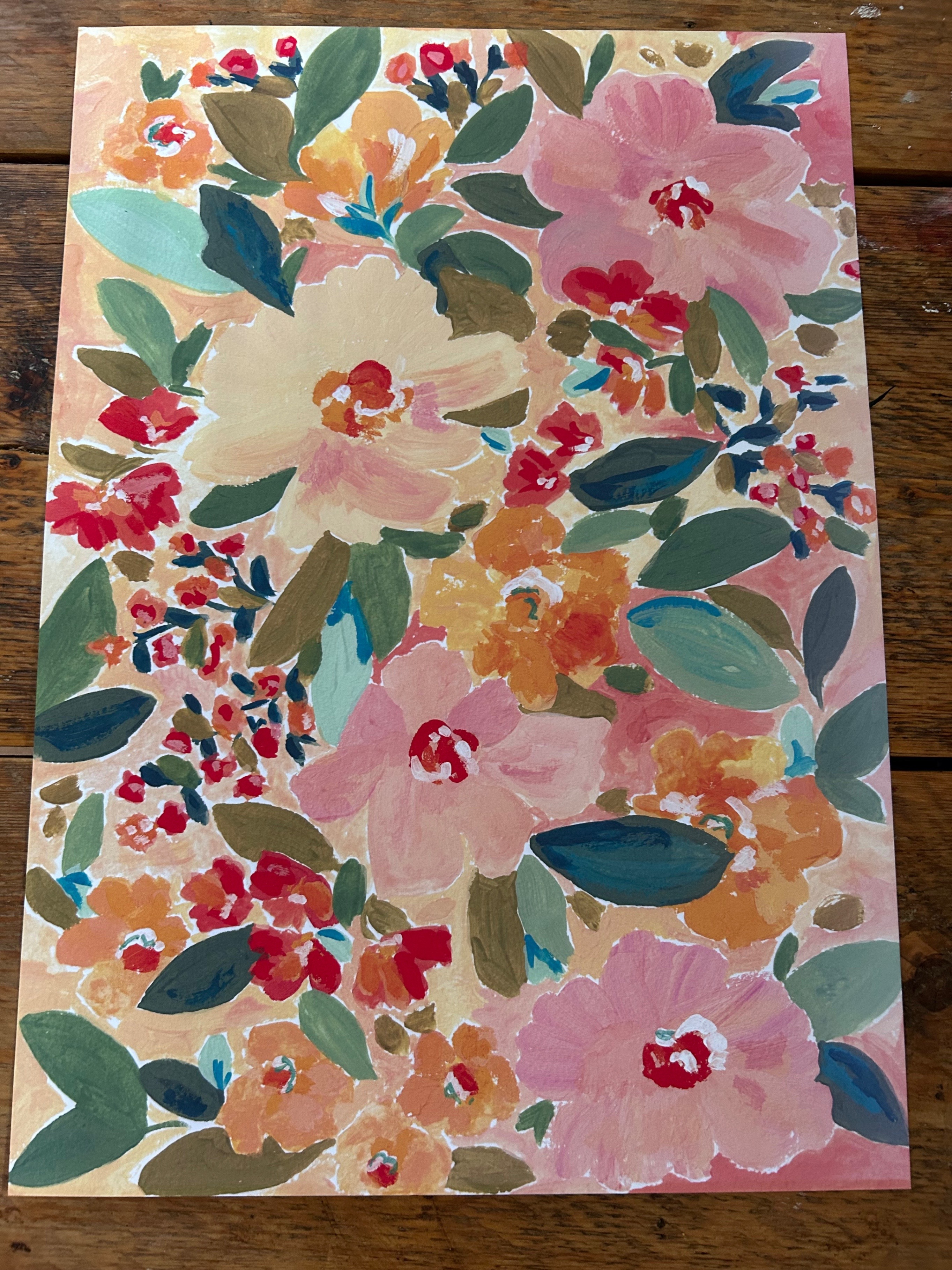 Floral Art Prints - 30cm W x 42cm L - photo 2