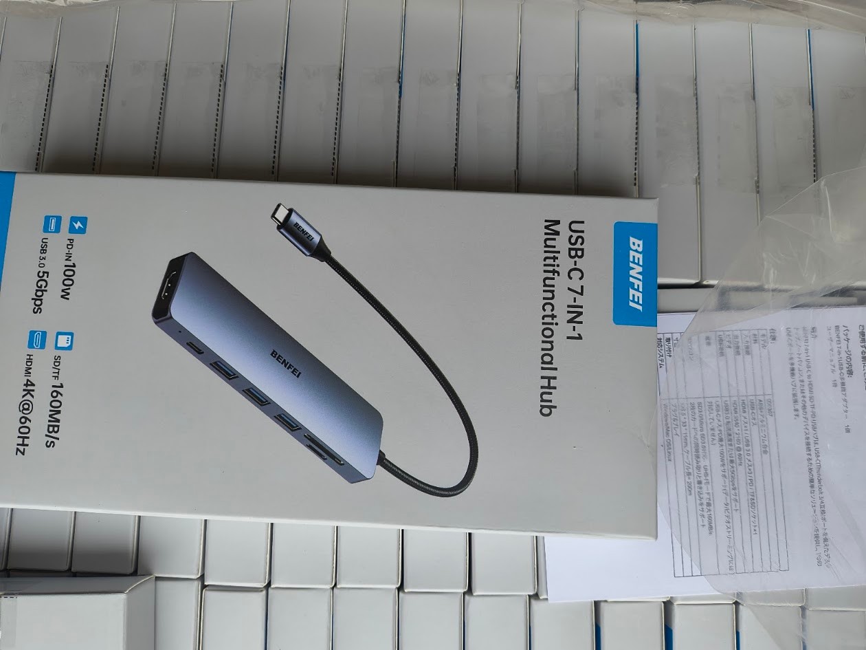 BENFEI 7-in-1 USB HUB 4K HDMI
