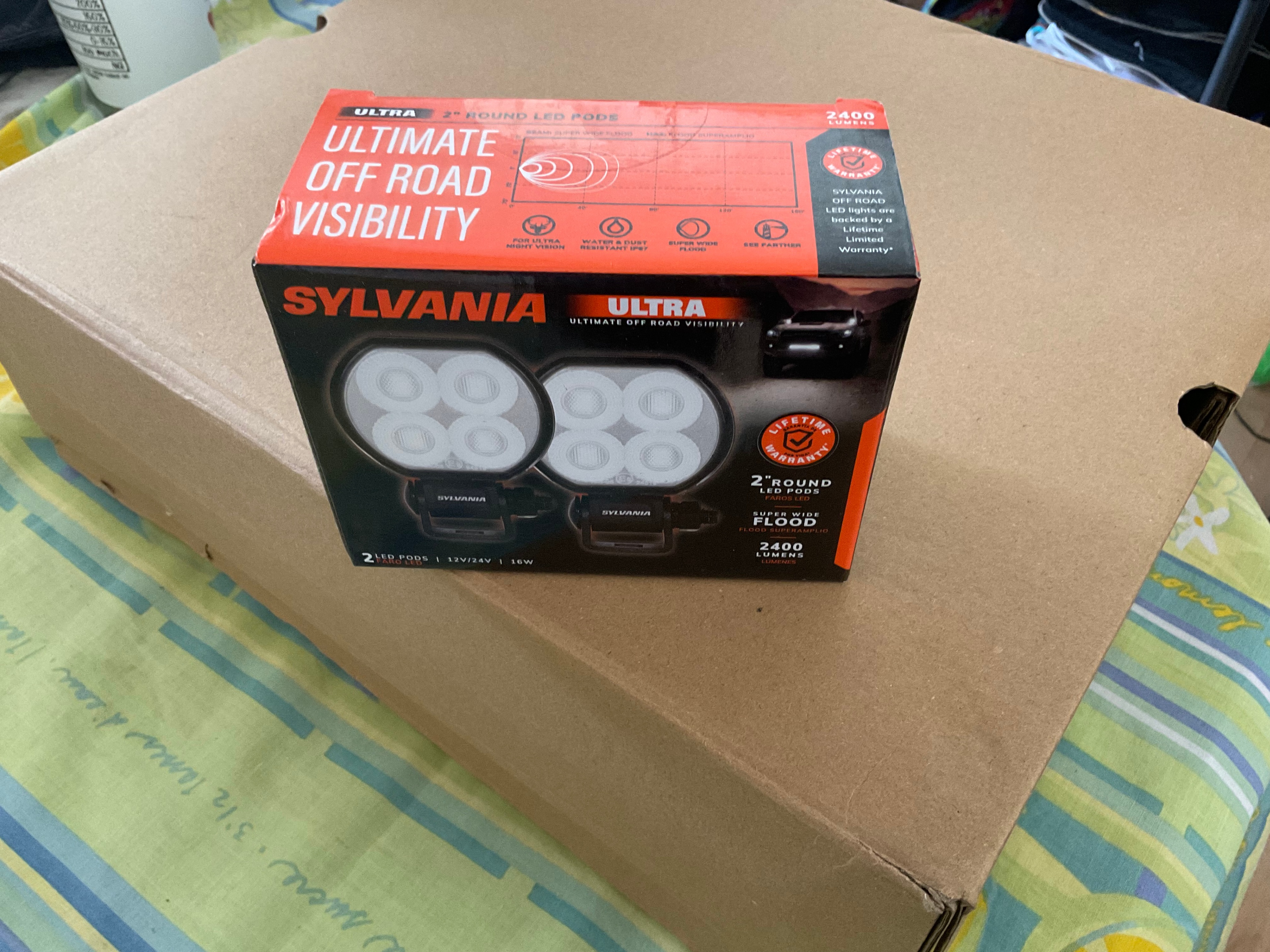 SYLVANIA - Ultra 2 Inch Round LED Light Pod