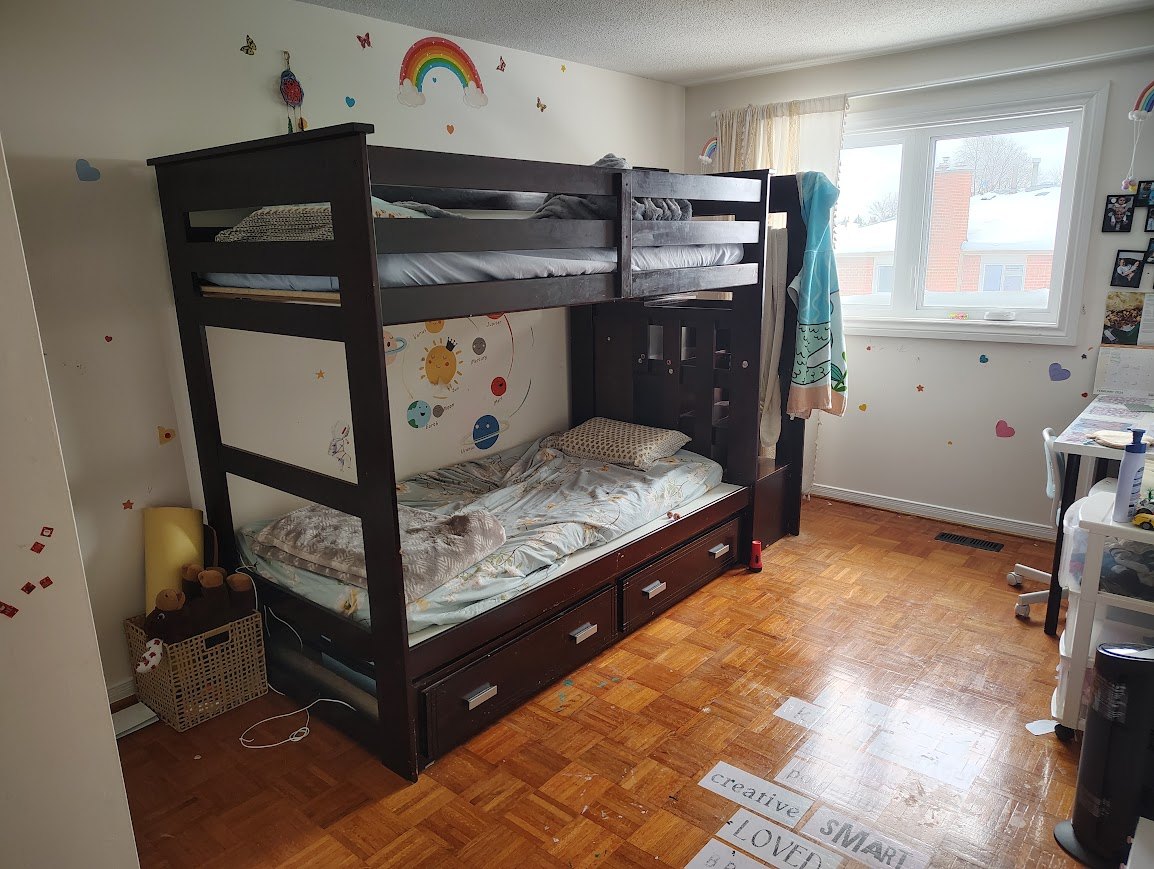 Bunkbed Free- Dismantled already-Mattress Not included