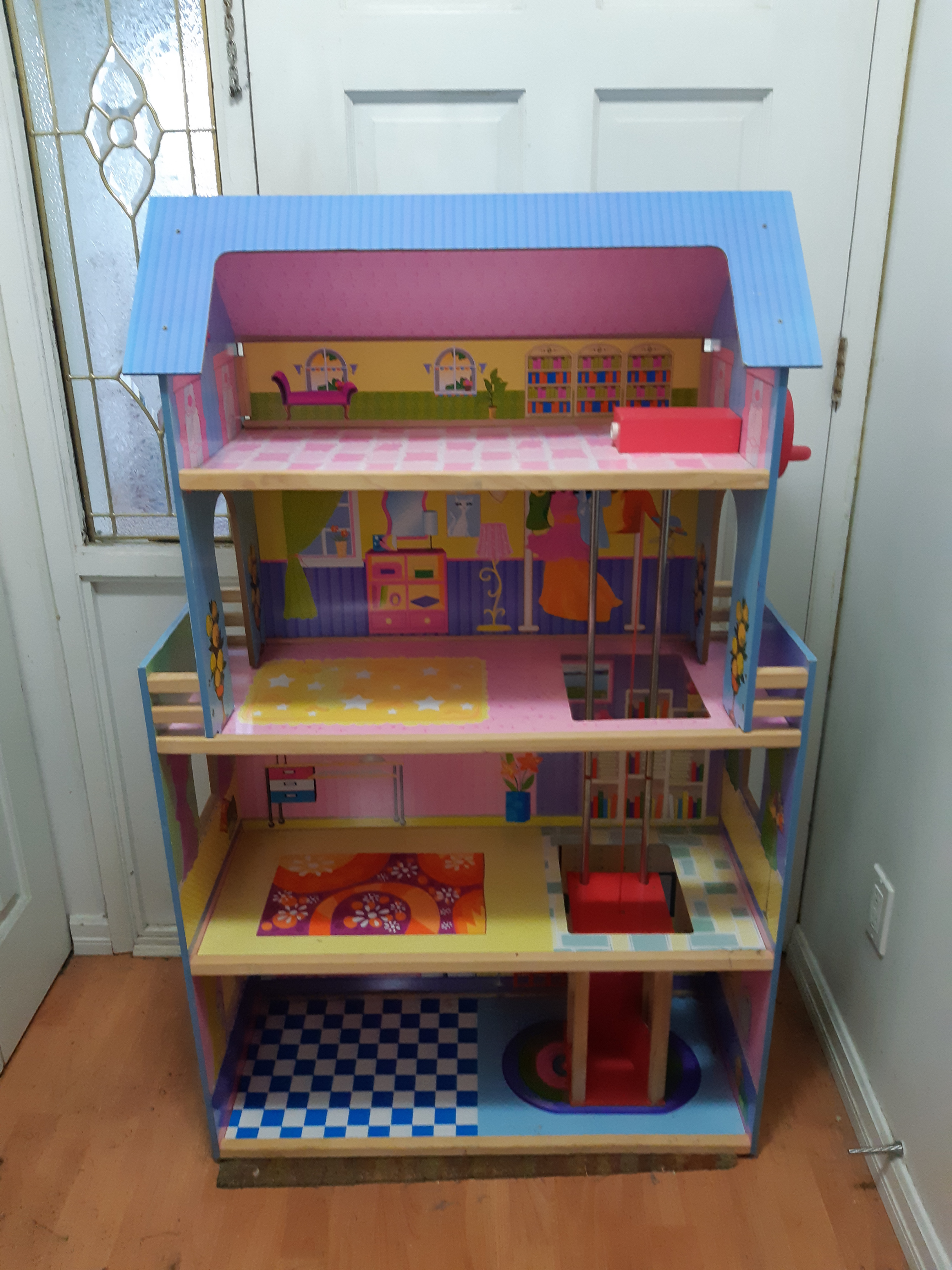 Tall Barbie Doll House