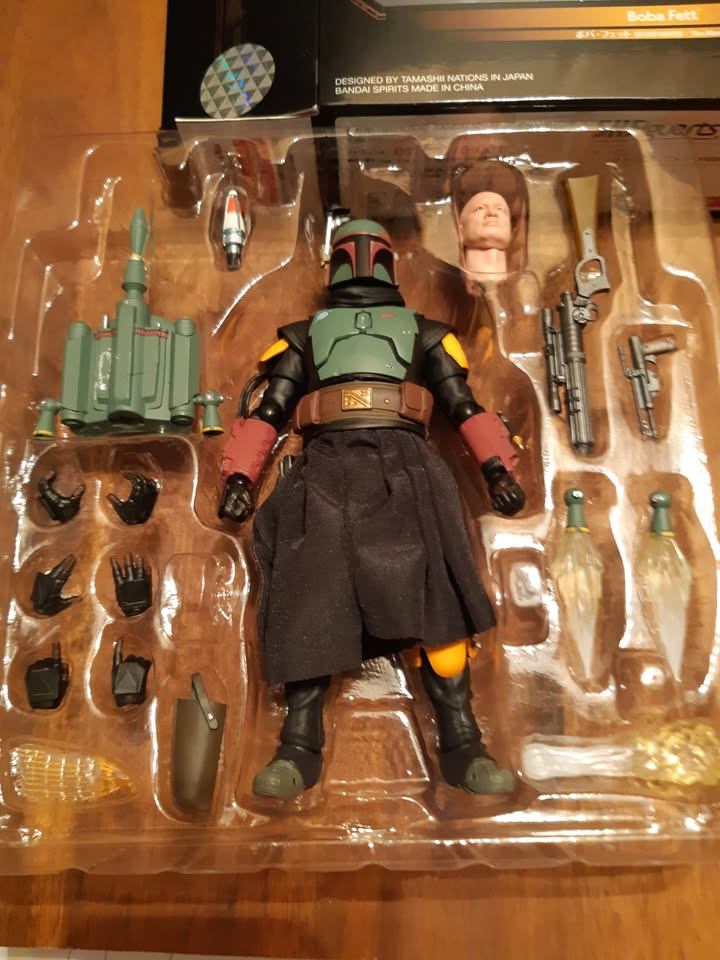 Bandai SH Figuarts STAR WARS The Mandalorian Boba Fett - photo 2