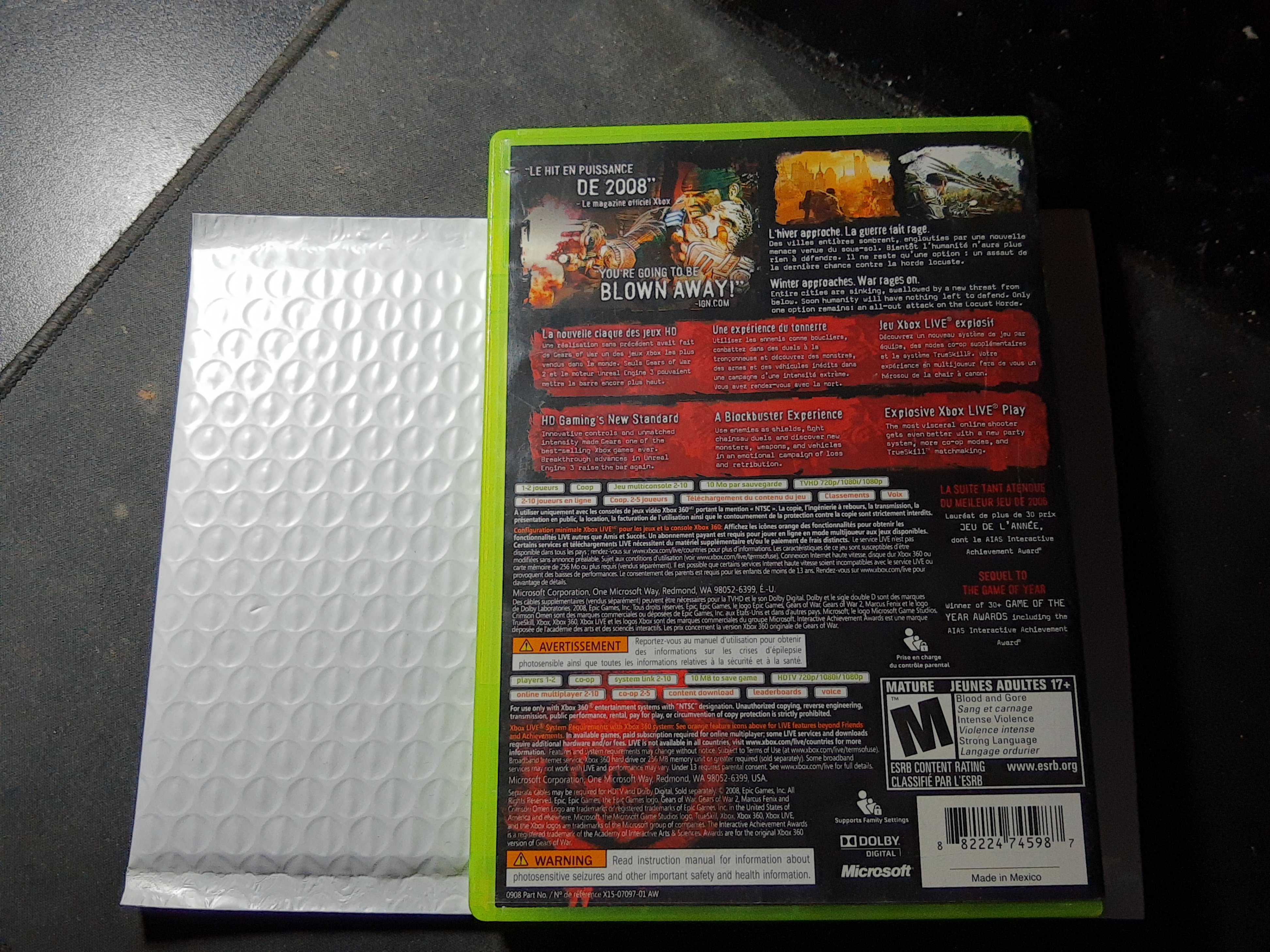 Gears of War 2 Xbox 360 Complete CA$8 - photo 4