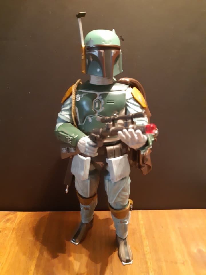 Disney Store Exclusive Star Wars Boba Fett 14 1/2" Talking