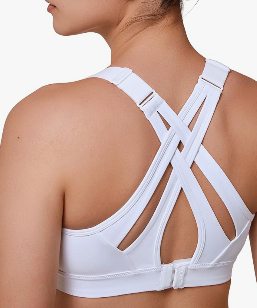 New - White Sports Bra
