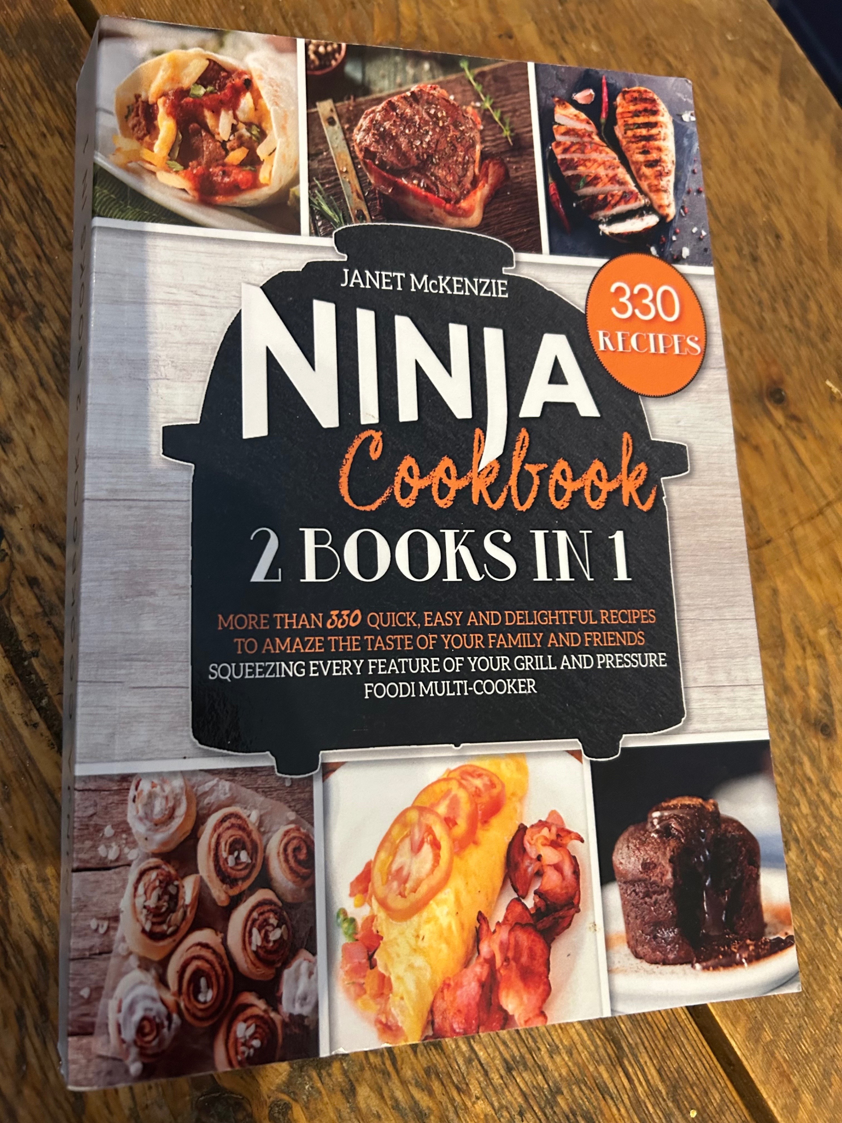 Ninja Airfryer/Pressure Cooker 2-1 Cookbook