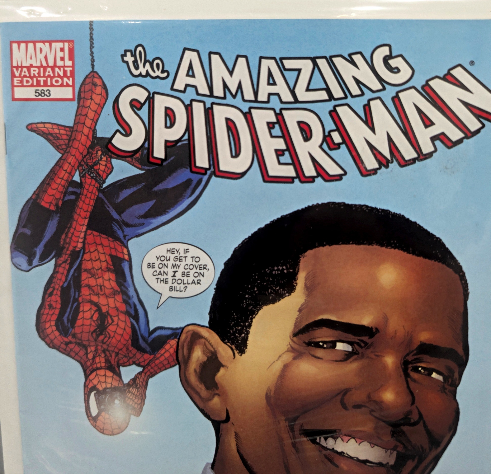 Special Edition Spider-Man and Obama - photo 2