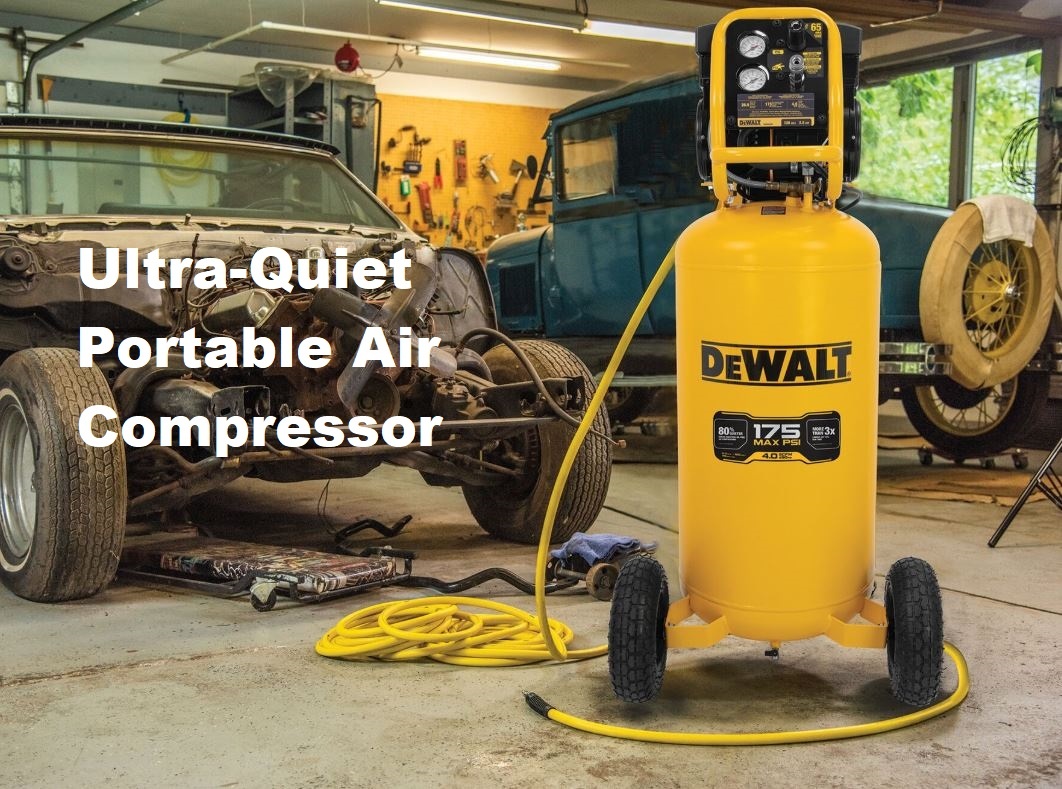 Ultra-Quiet Portable Air Compressor - 26 Gallon - photo 2