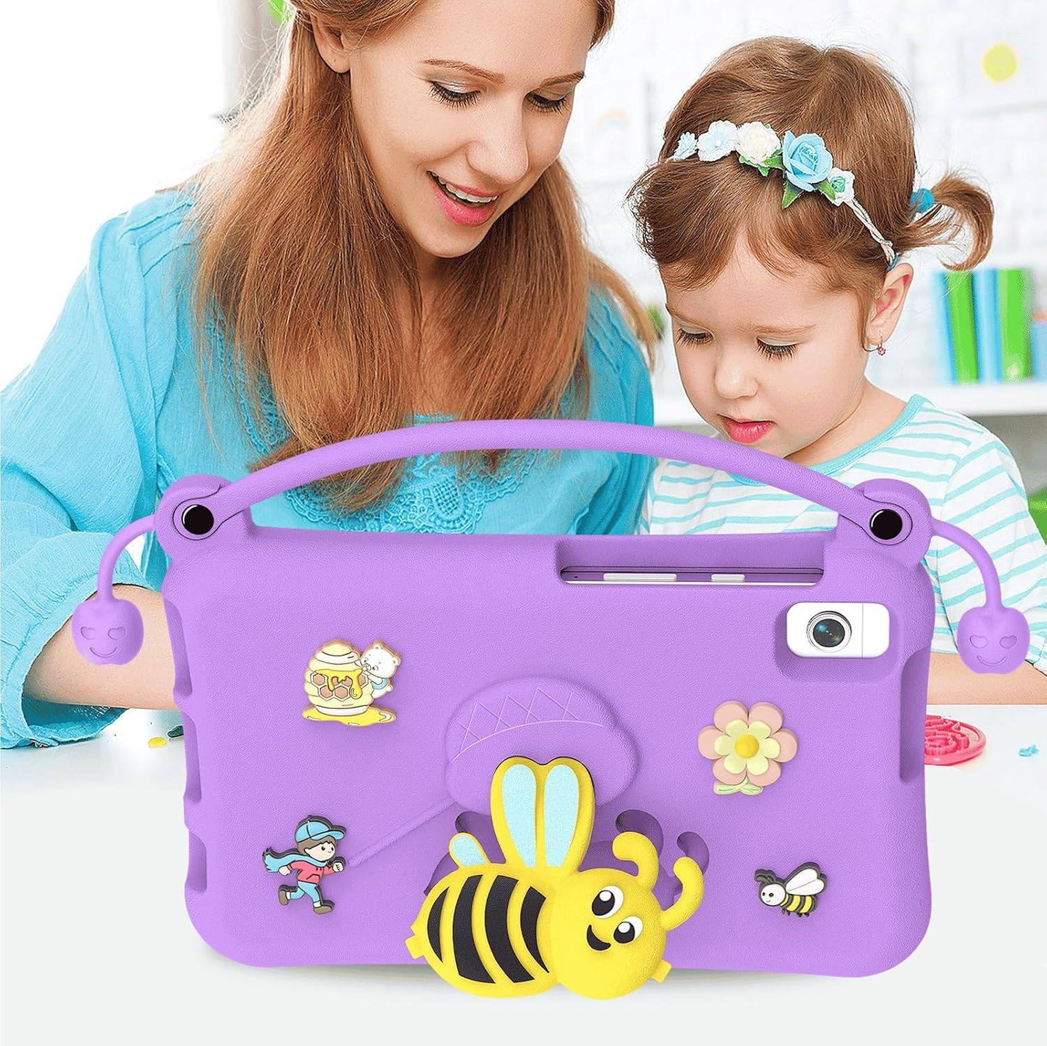 Kids Tablet Case with Built in Kickstand and Handle - photo 4