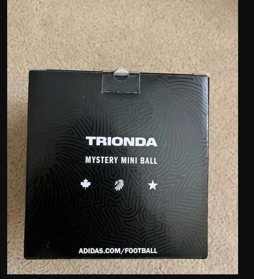 FIFA World Cup 2026 Trionda Mystery Mini USA Soccer Ball Opened