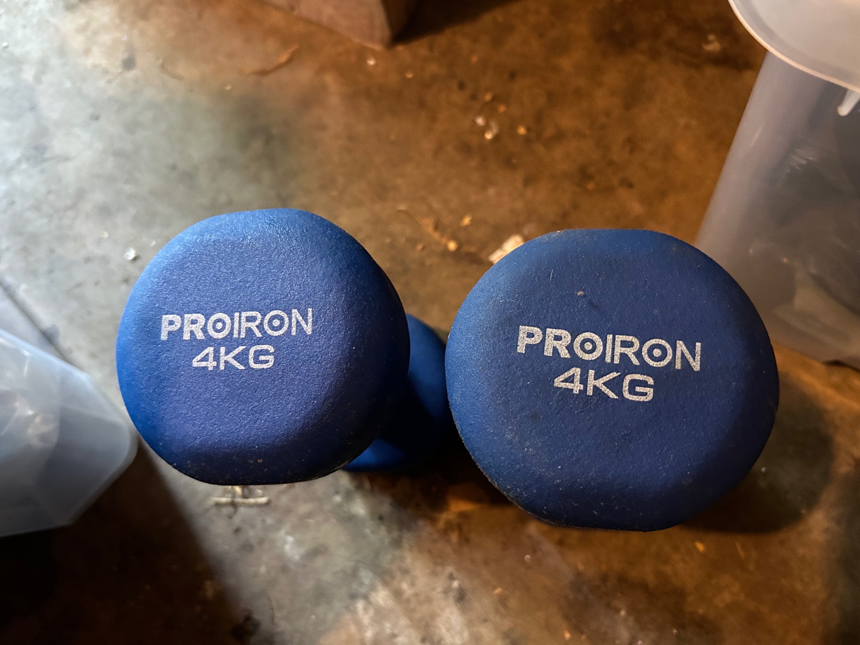 Handweights and Kettle Balls