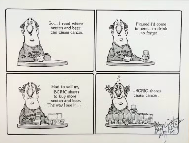 Roy Peterson Signed Original Political Cartoon - photo 3