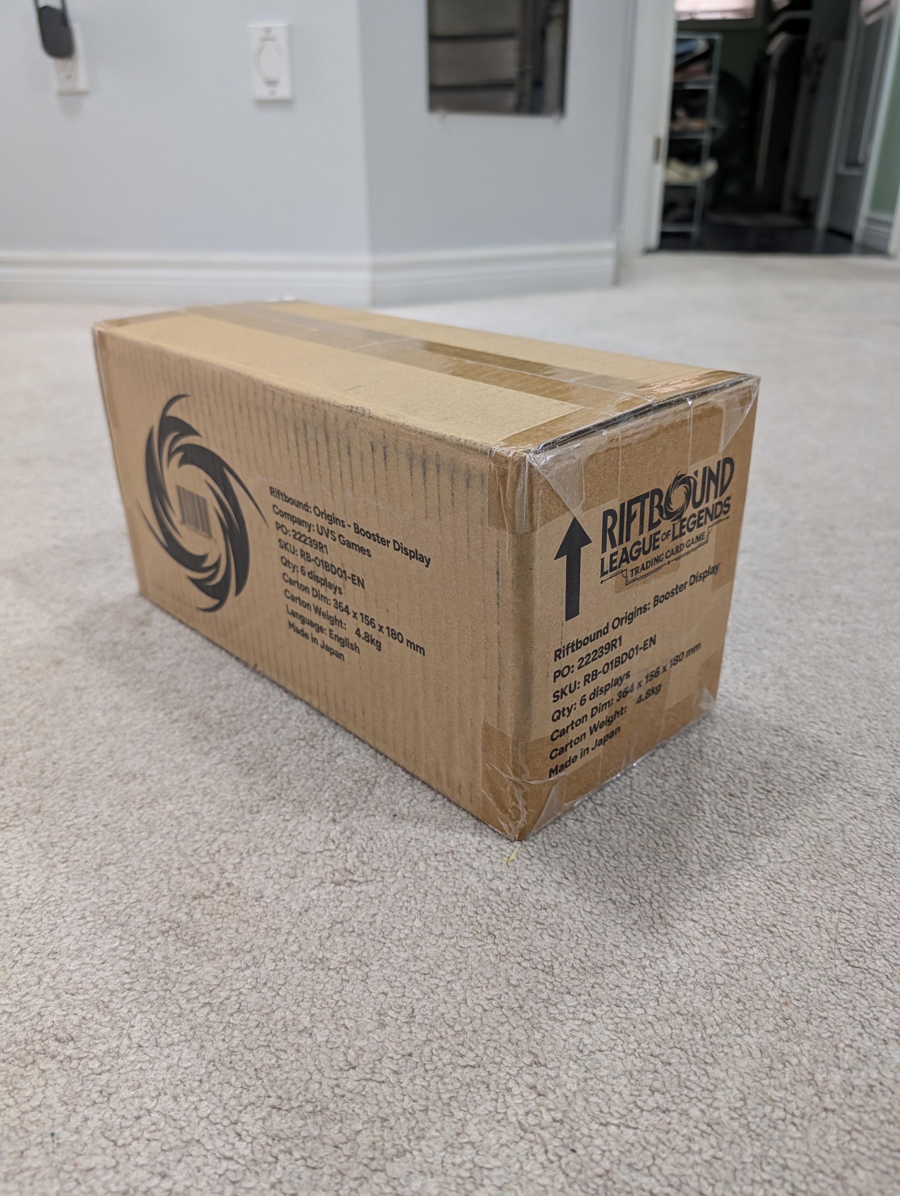 Riftbound Origins TCG BOOSTER CASE Factory Sealed - photo 5