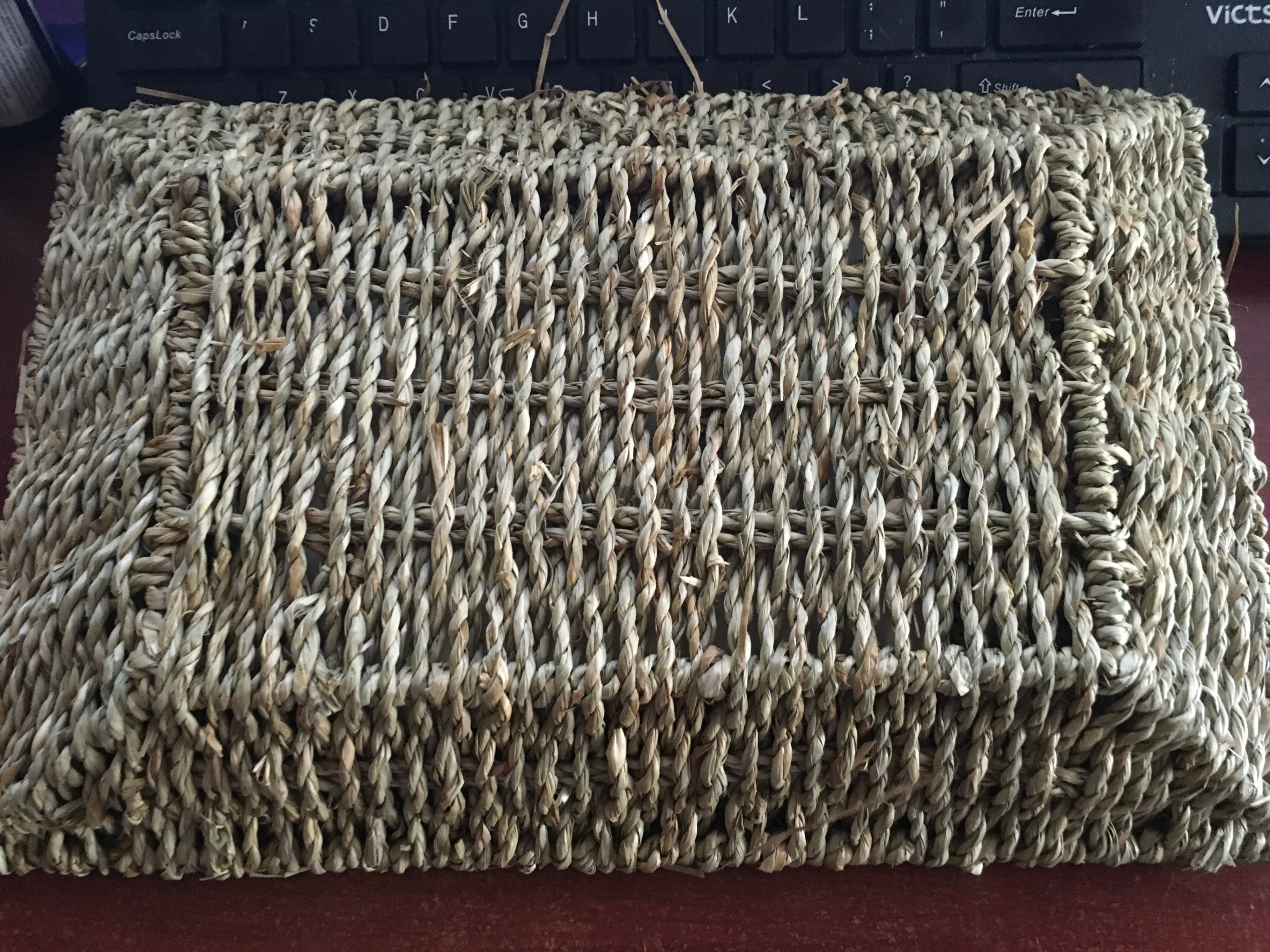 Woven Basket with Shredded Paper Filler - photo 2
