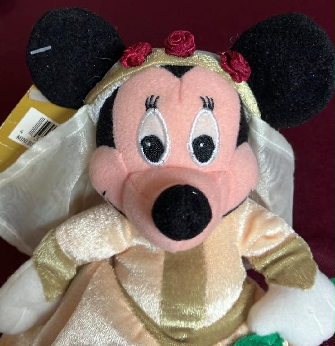 Disney Minnie Mouse Mini Bean Bag Juliet Plush - 8 Inches - photo 2