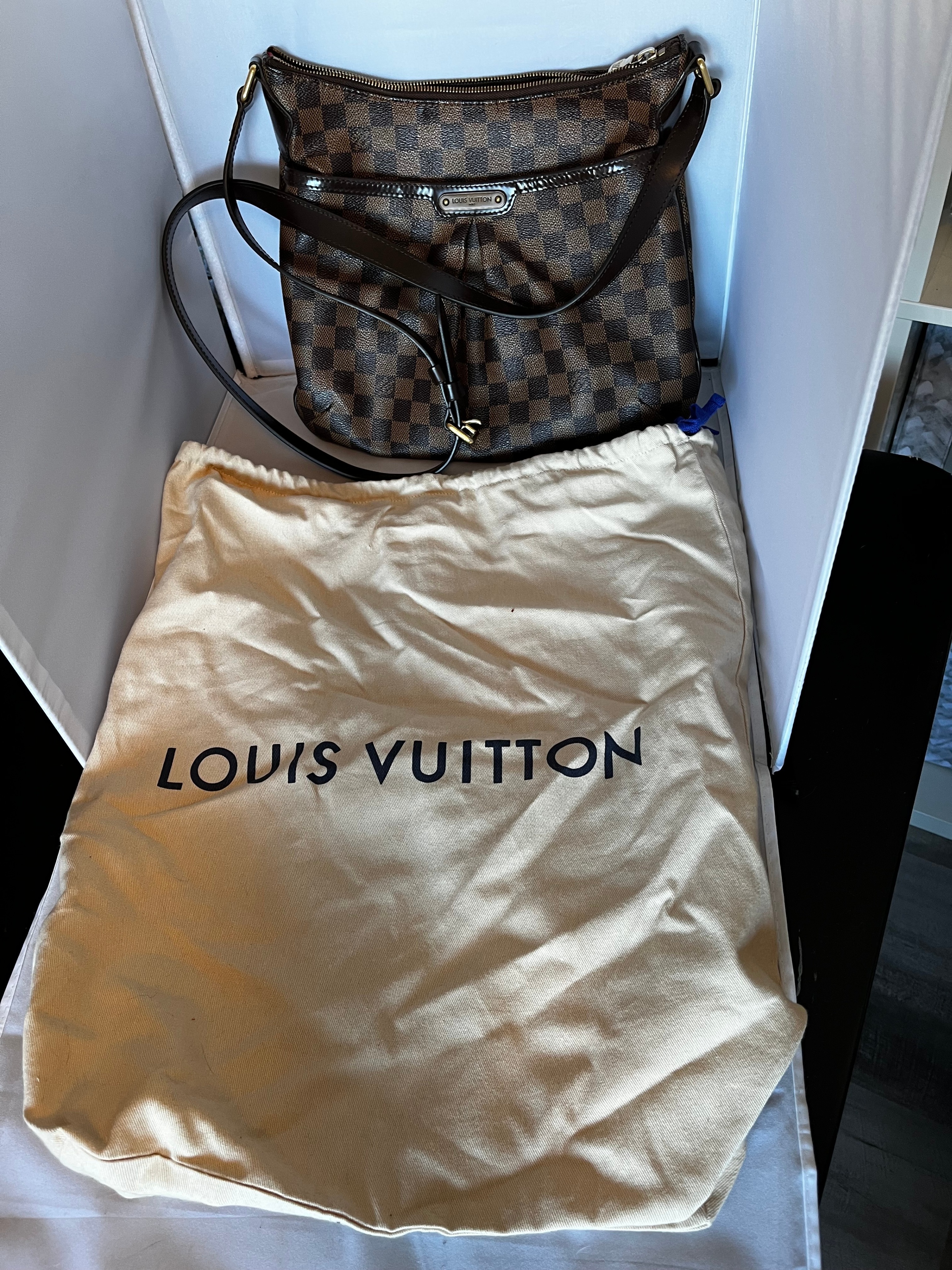 Louis Vuitton Bloomsbury PM Damier Canvas Shoulder Bag