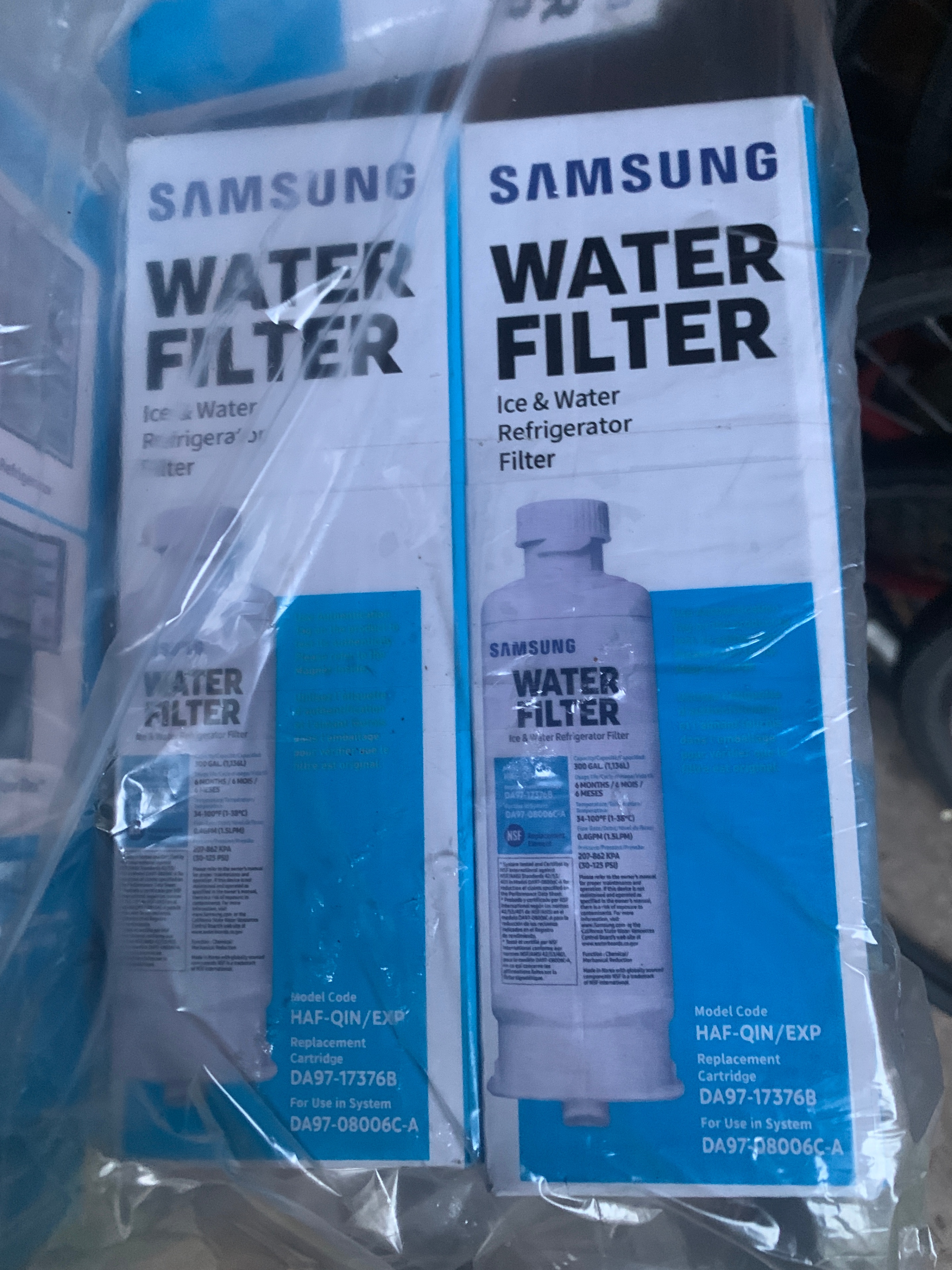 DA97-17376B Samsung HAF-QIN/EXP Fridge Water Replacement Filters