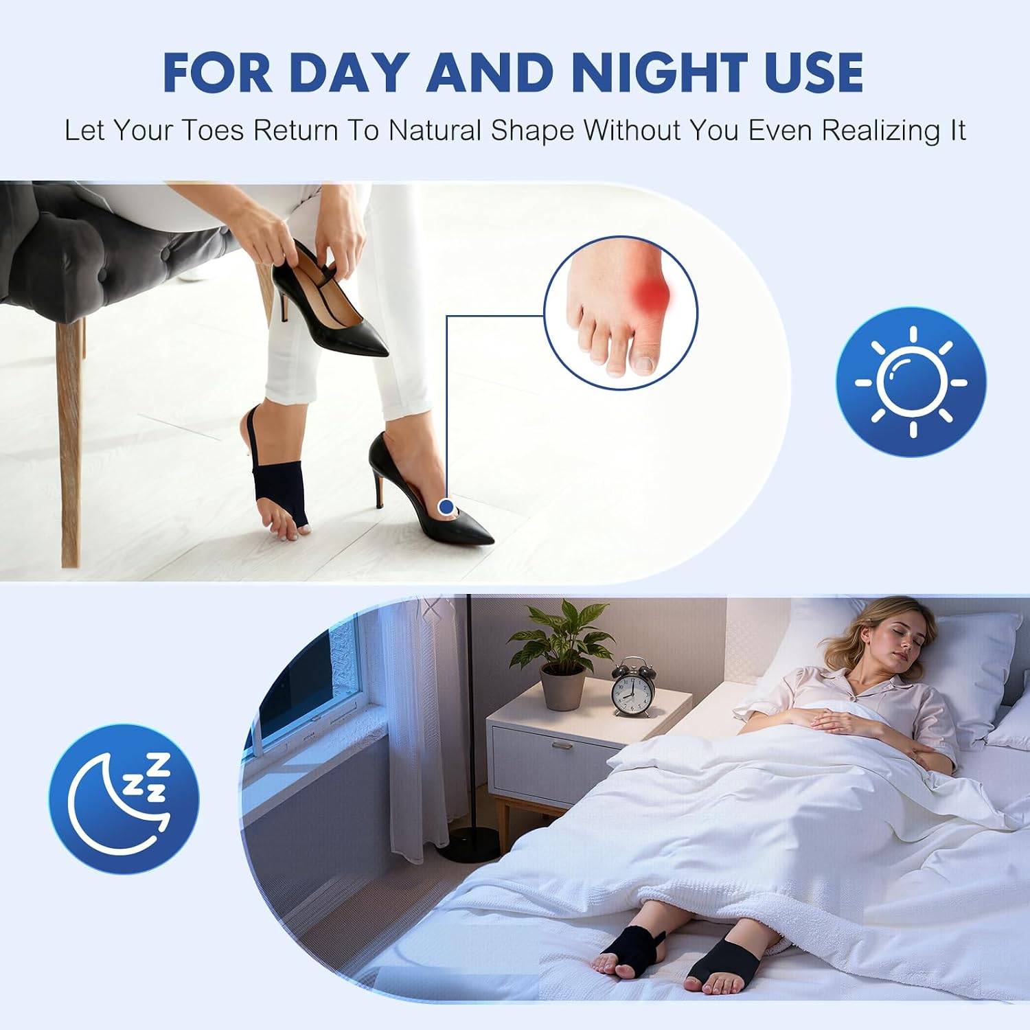 2PCS Bunion Corrector for Women & Men - photo 4