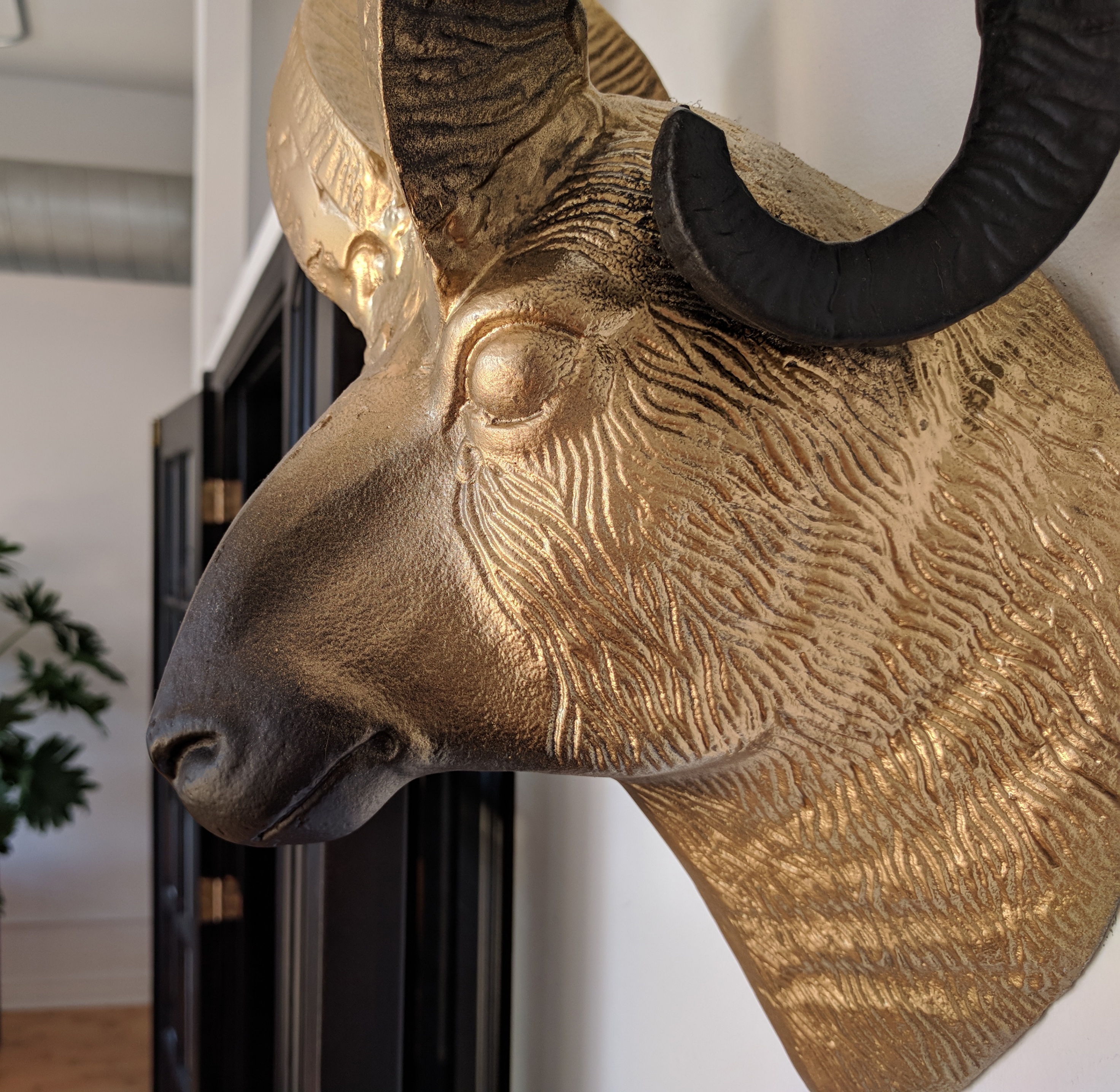 Decorative Ram Head