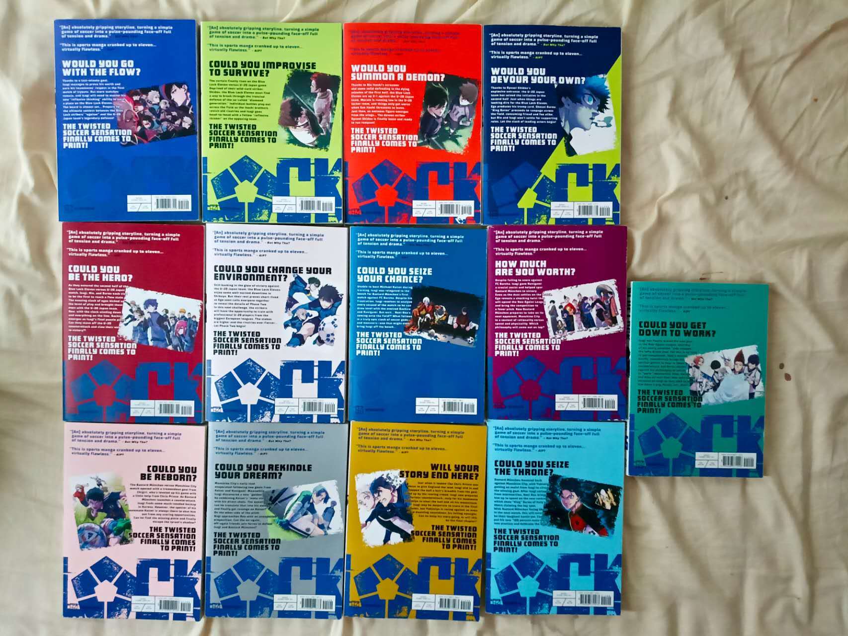 Blue Lock manga volumes 13-25 (bundle of 13 volumes) - photo 2