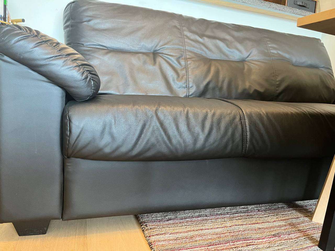 Leather sofa - photo 2