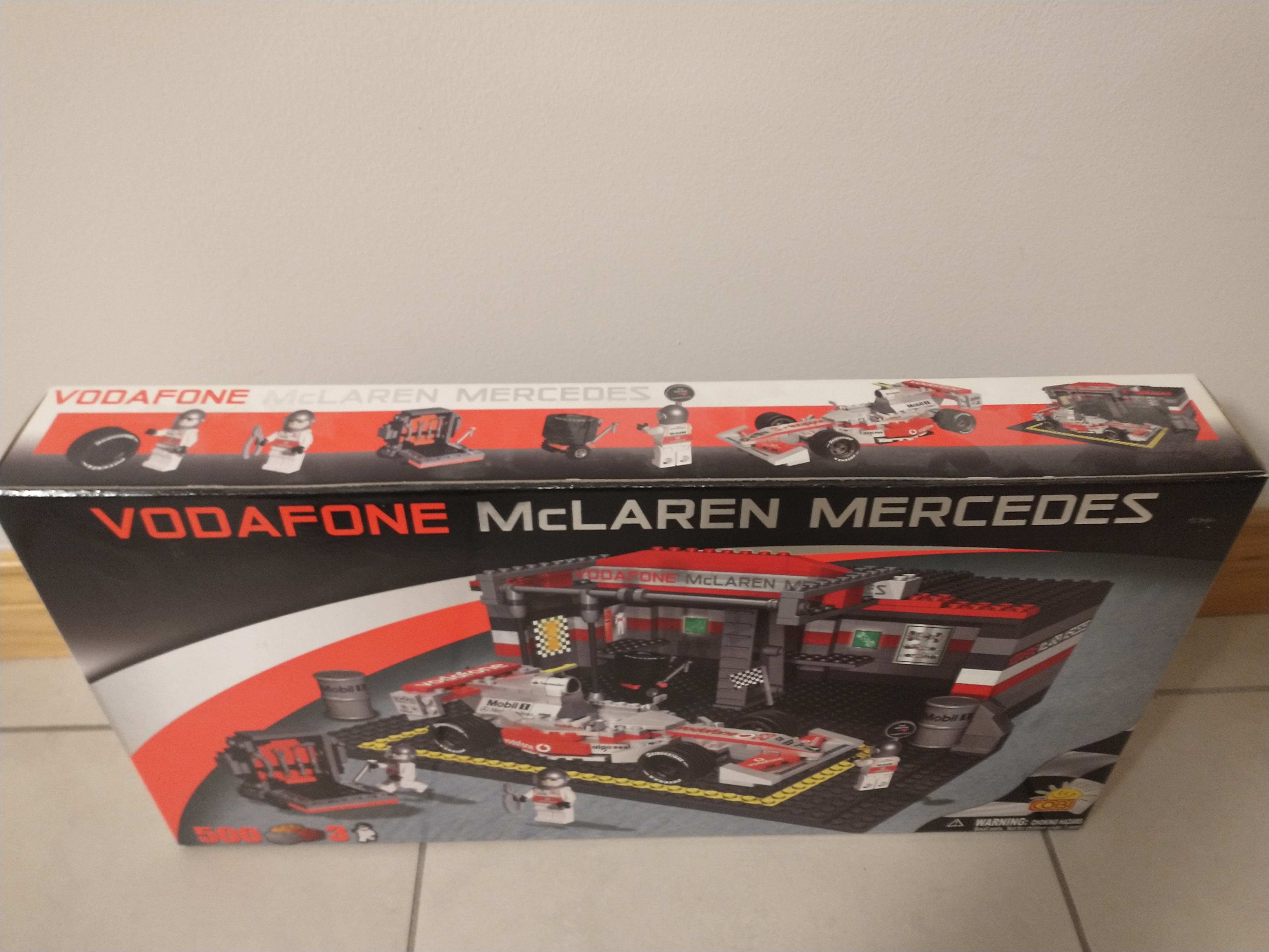 Vodafone McLaren Mercedes Cobi 500 Piece Toy 25500 New & Sealed - photo 5