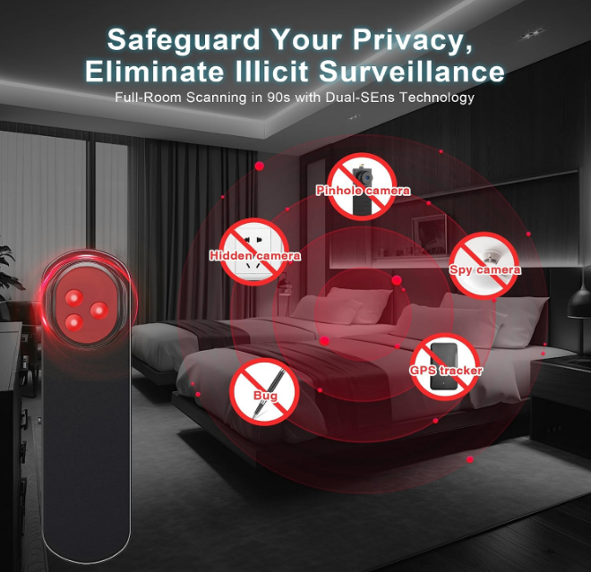 Hidden Camera Detector / RF Signal Scanner *NEVER USED* - photo 5