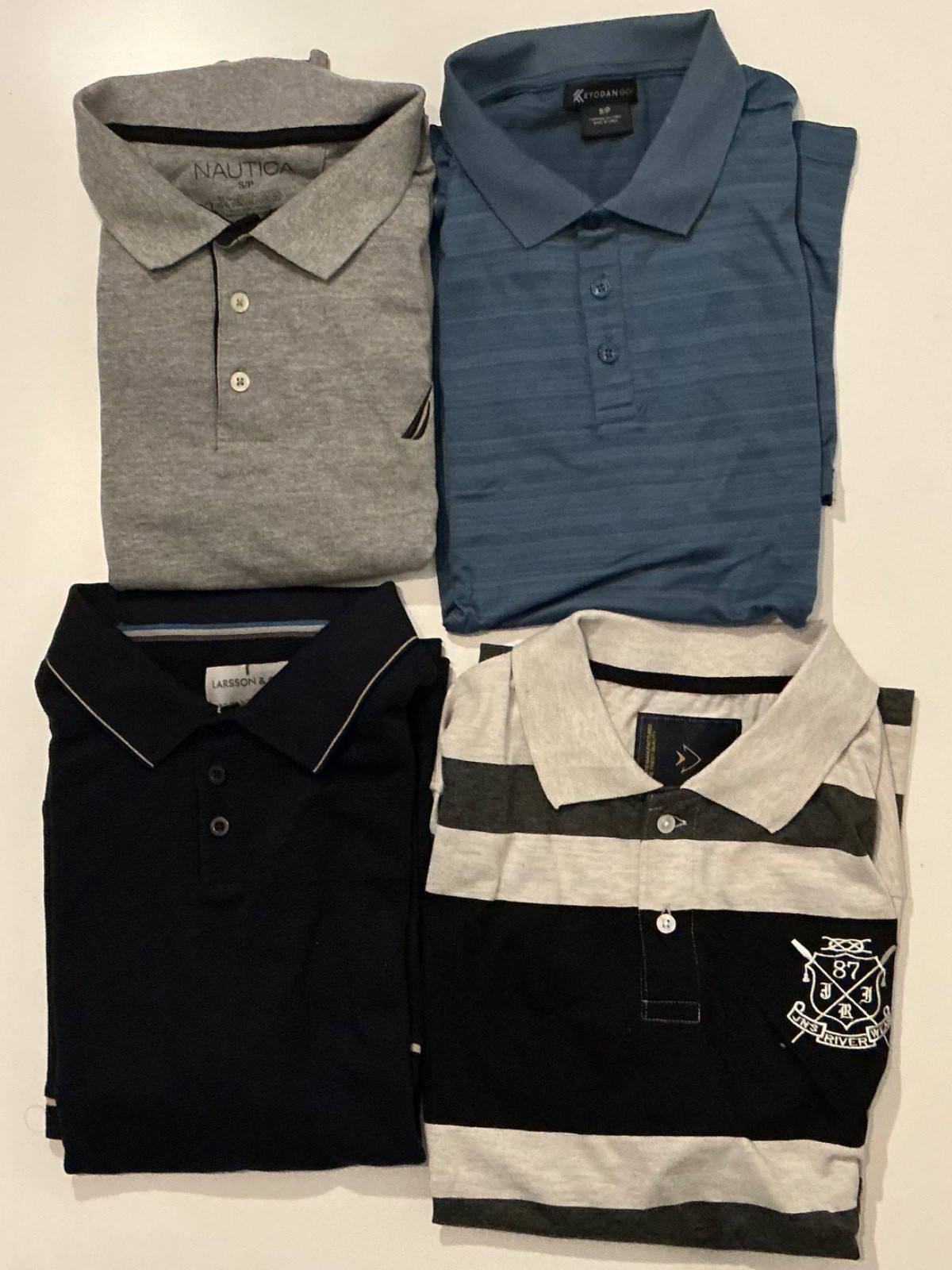 Men's Small Polo Shirts - Bundle of 7 - Excellent Condition