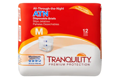 Tranquility All Through the Night Disposable Briefs (Medium)