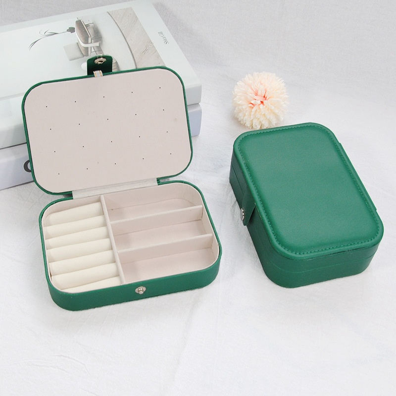 Jewellery Travel Earing Ring Necklace Jewelry Storage Box - photo 5