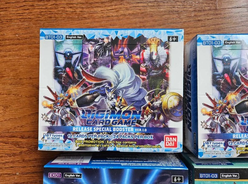 Digimon Card Game Booster Boxes – Factory Sealed - photo 2