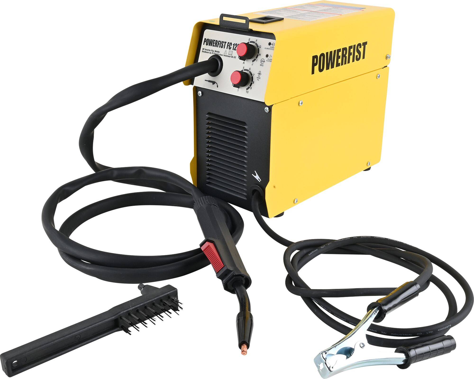 125A Inverter Flux-Cored Welder
