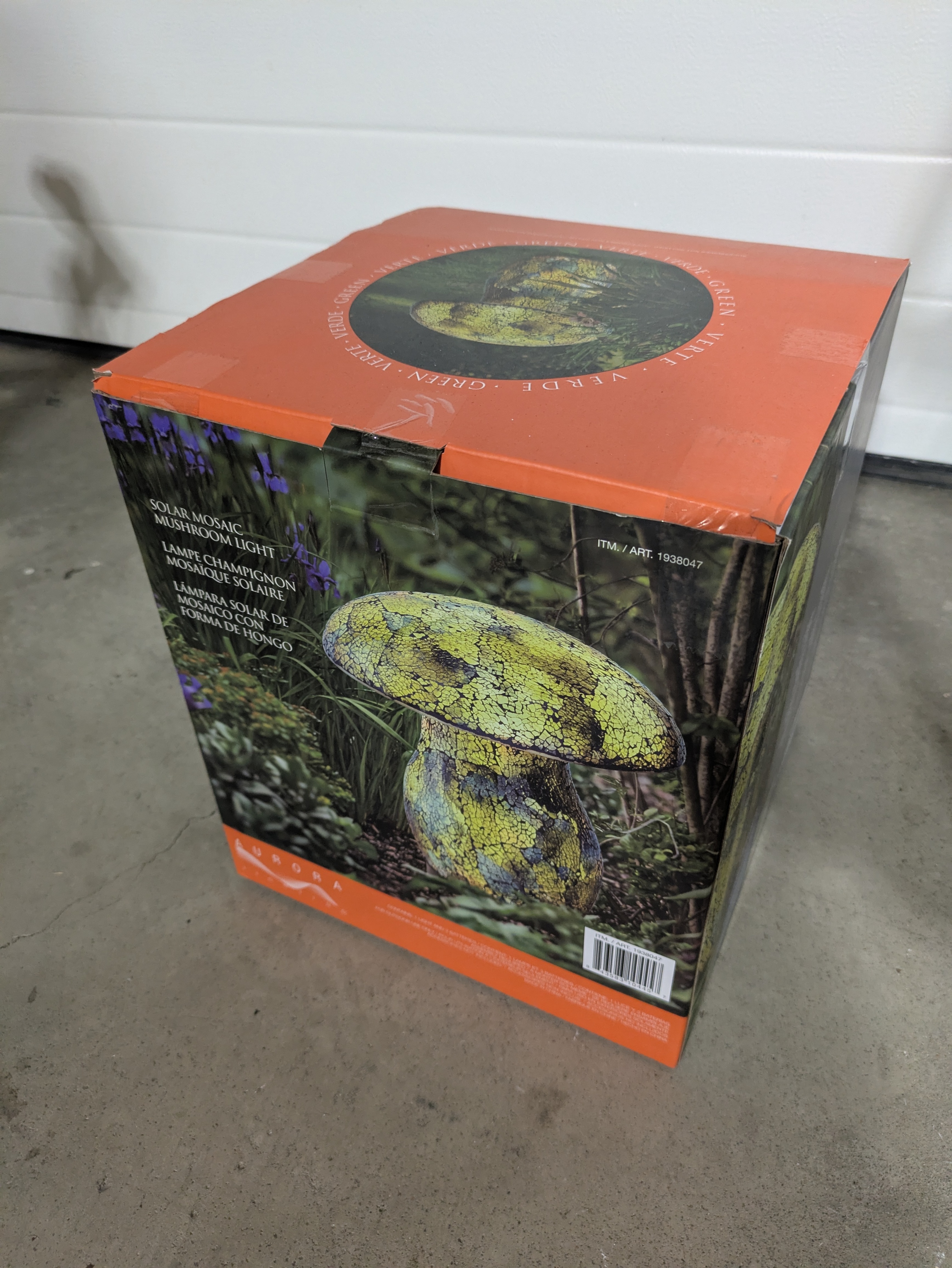 Aurora Solar Mosaic Mushroom Light