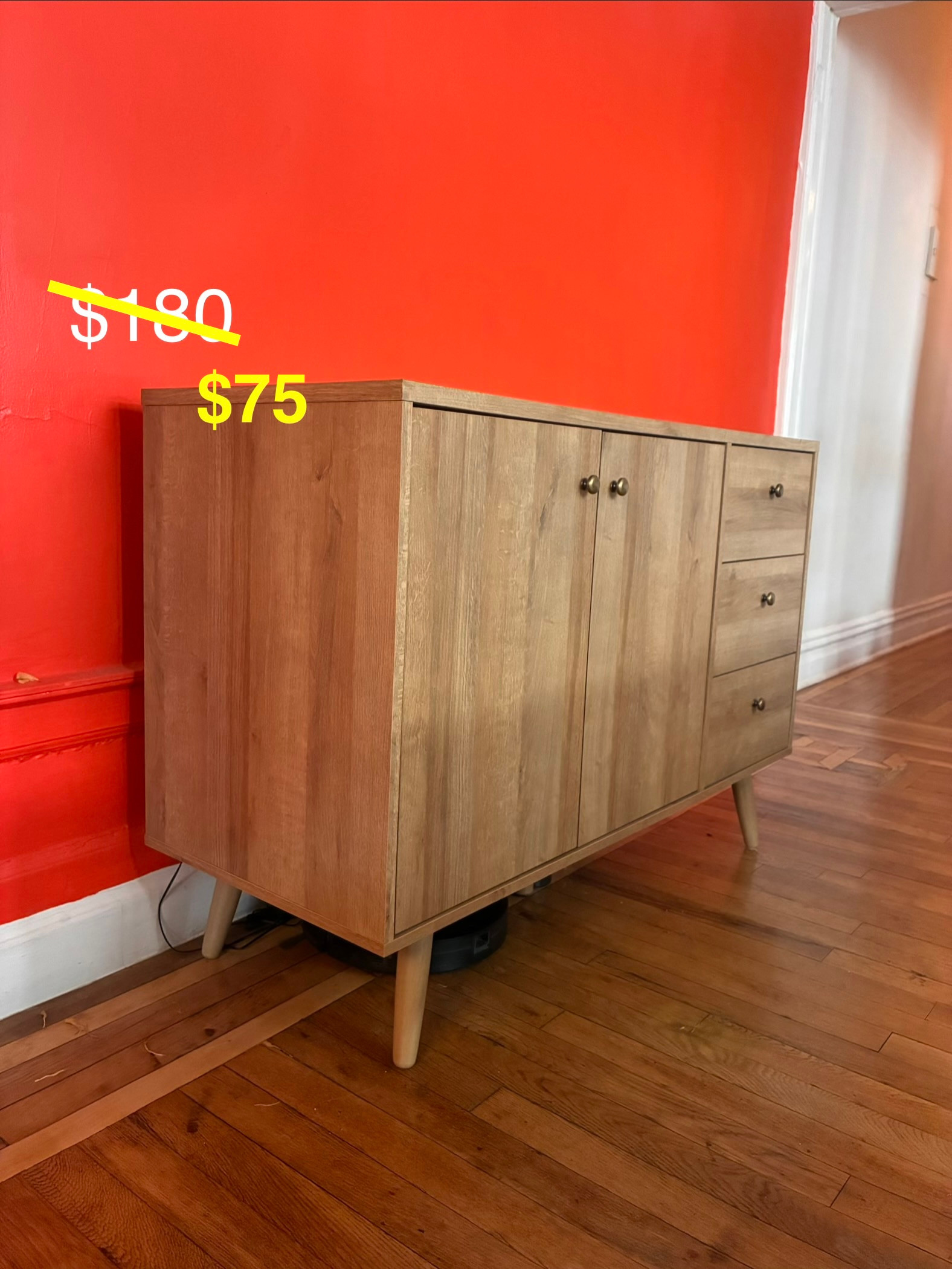 Rinehart 3 Drawer Server Cabinet - photo 2